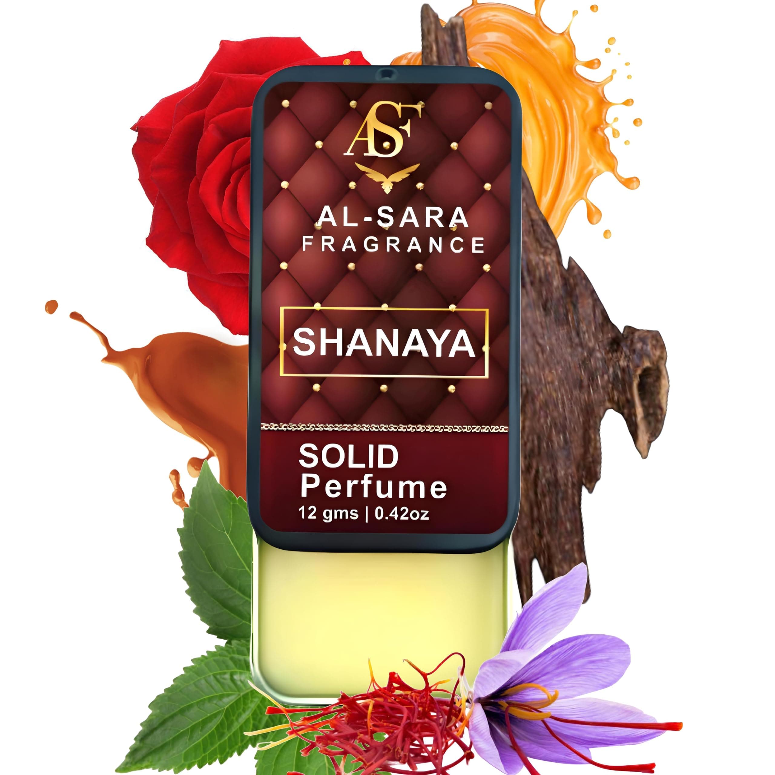 SHANAYA Solid Perfume for Men & Women | Alcohol-Free, Non-Greasy, Long-Lasting Natural Fragrance | Portable & Travel-Friendly Cologne (Shanaya)