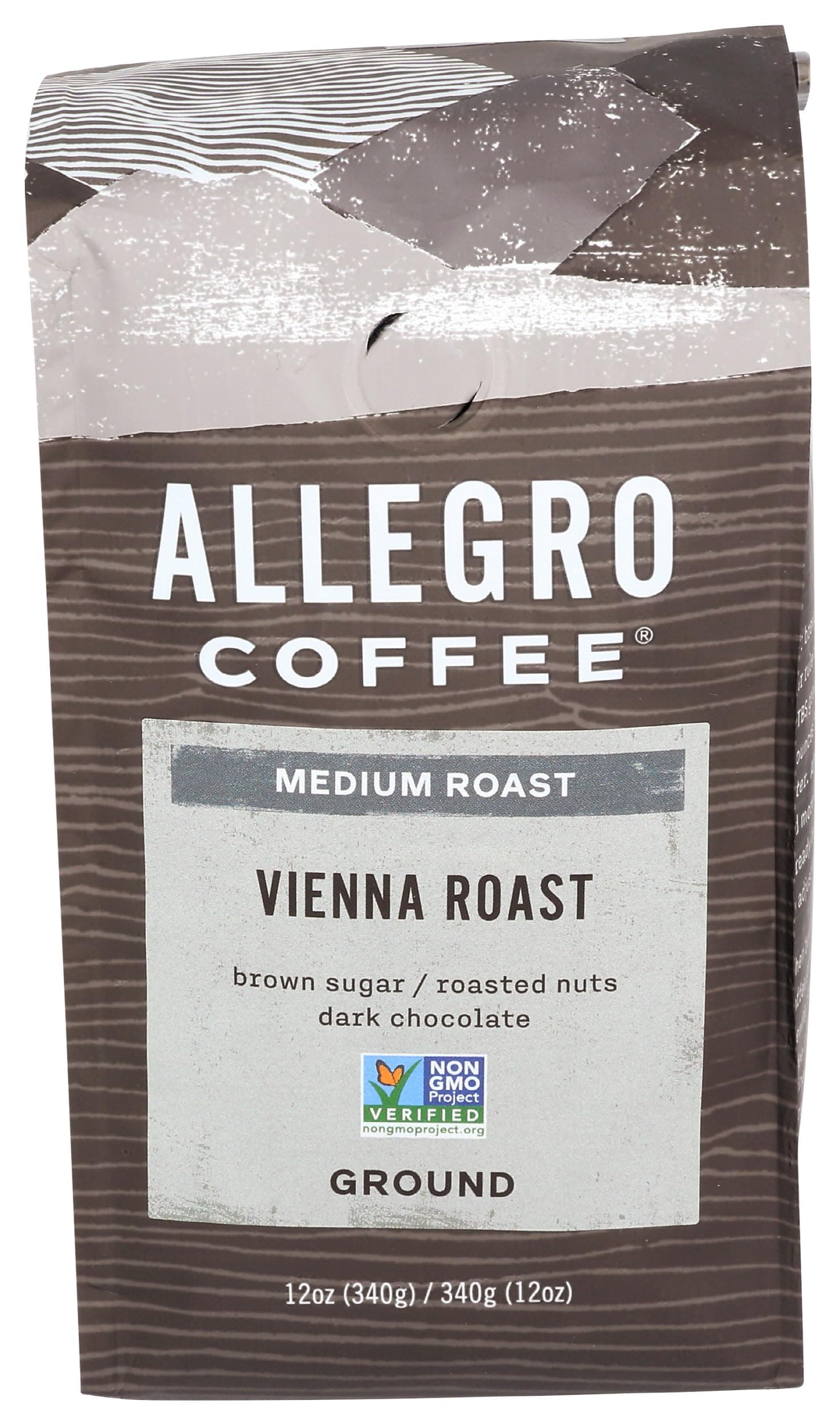 Allegro Coffee Vienna Roast Ground Coffee, 12 oz