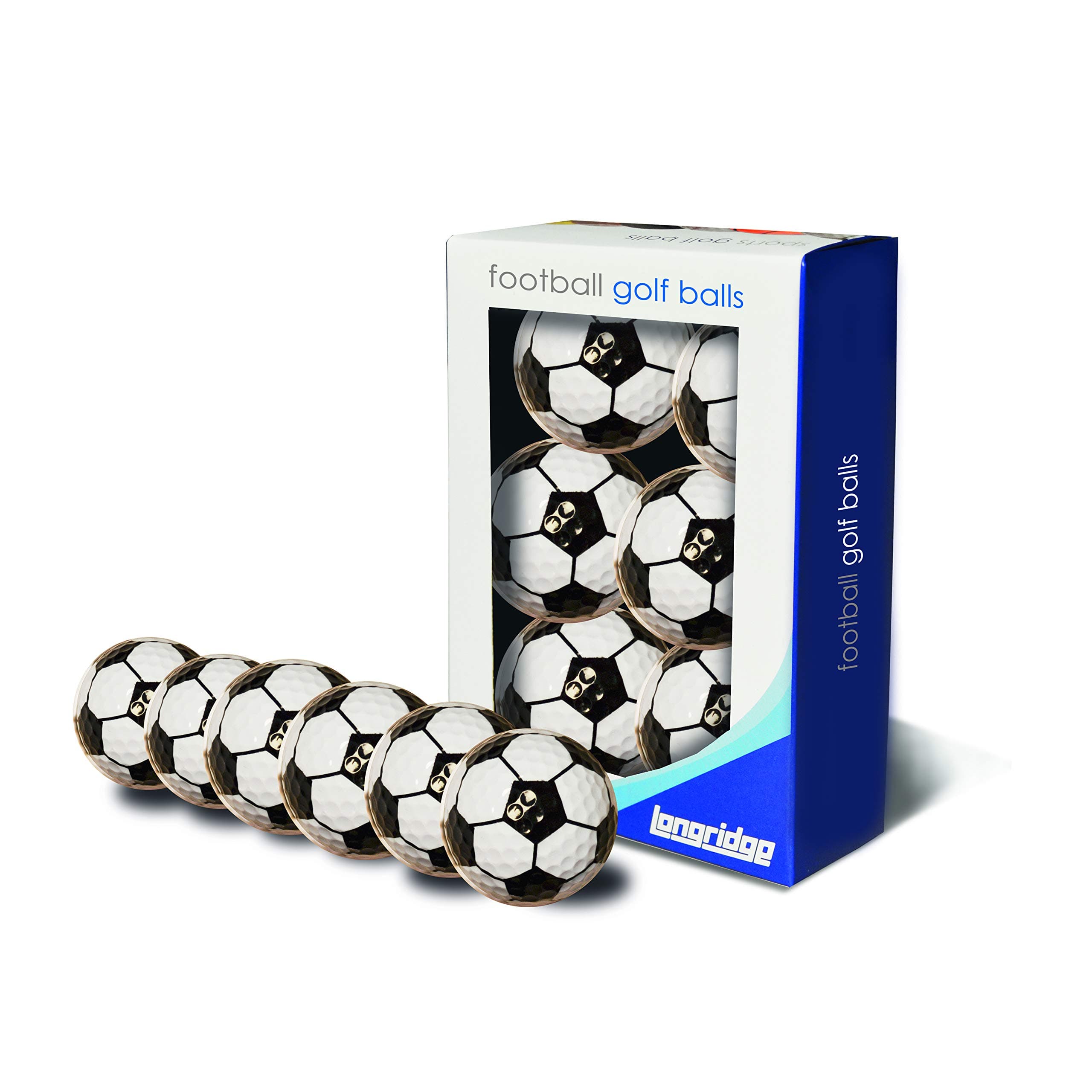 LongridgeFootball 6 Pack Golf Balls