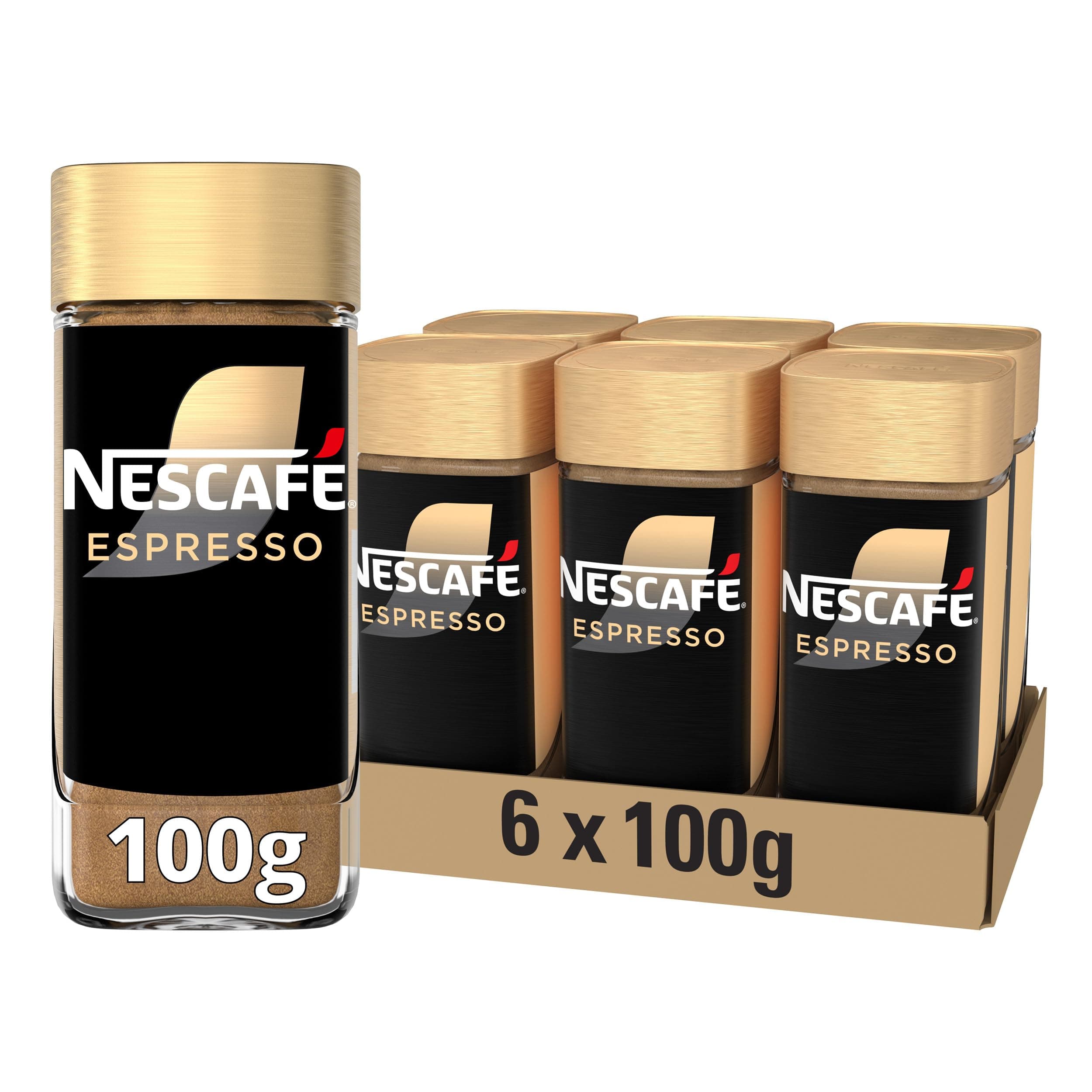 Nescafé Gold Typ ESPRESSO, 6er Pack (6 x 100 g)