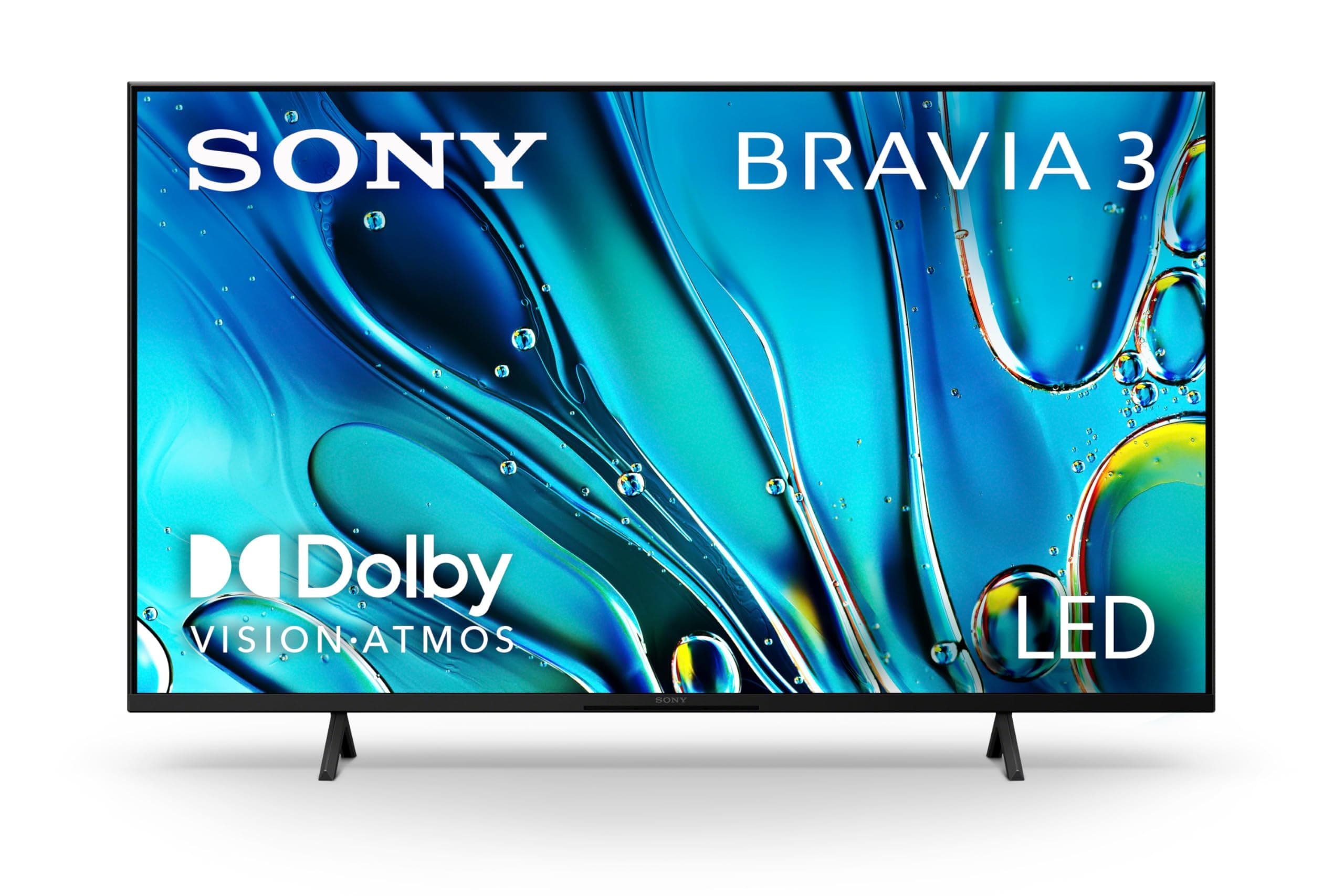 50-Inch Class 4K Ultra HD BRAVIA 3 LED Smart TV with Google TV, Dolby Vision HDR, and Exclusive Features for PlayStation®5 (K-50S30)