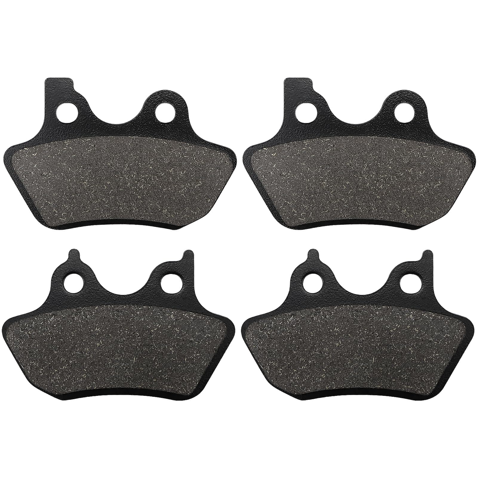 ZICOO Brake Pads Front and Rear Replacement for Harley Davidson Dyna, Softail, Heritage Classic, Heritage Softail, Fat Boy, Night Train, Sportster 883 1200