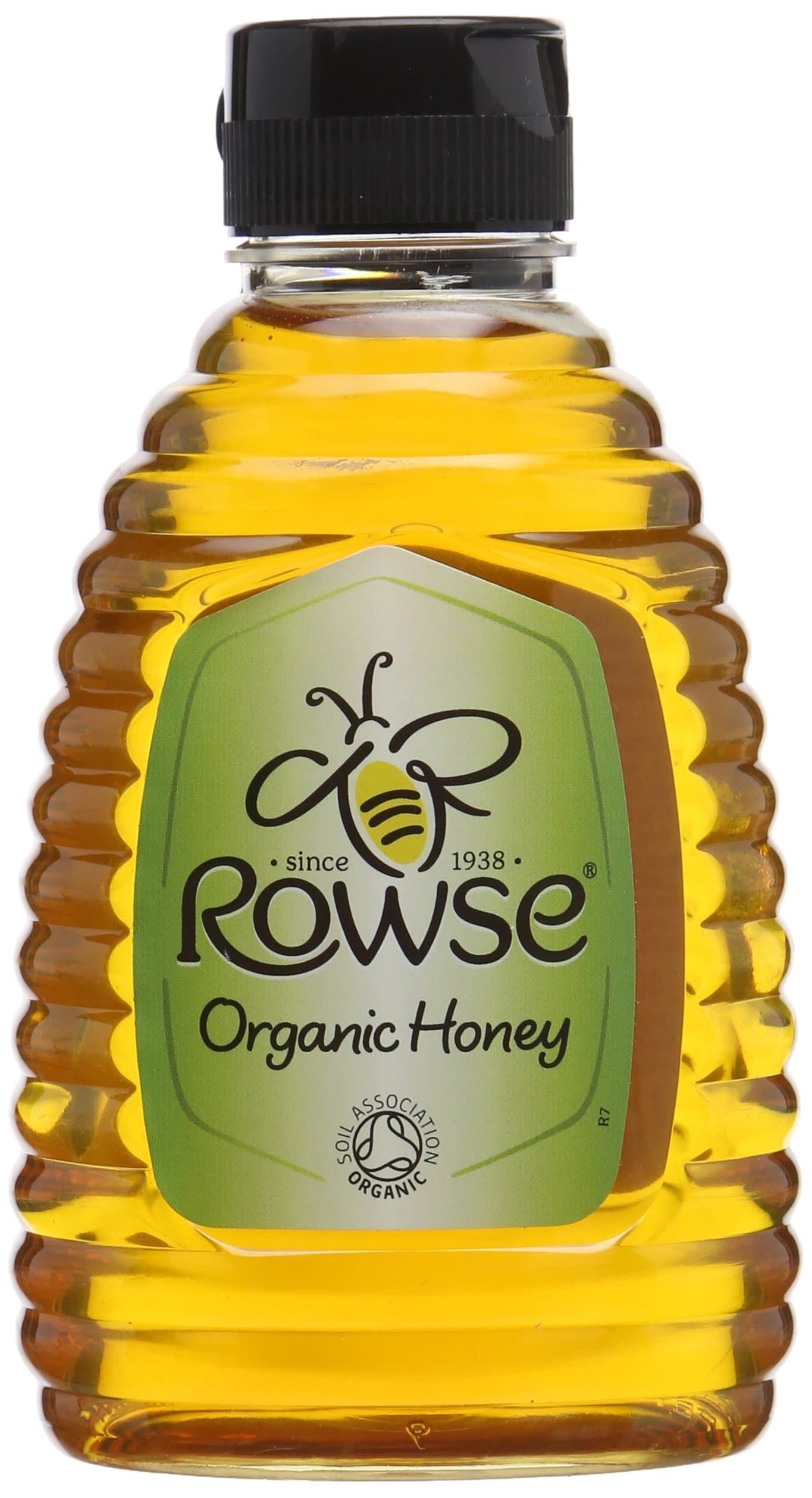 Rowse Squeezable Organic Honey 340 g (Pack of 6)
