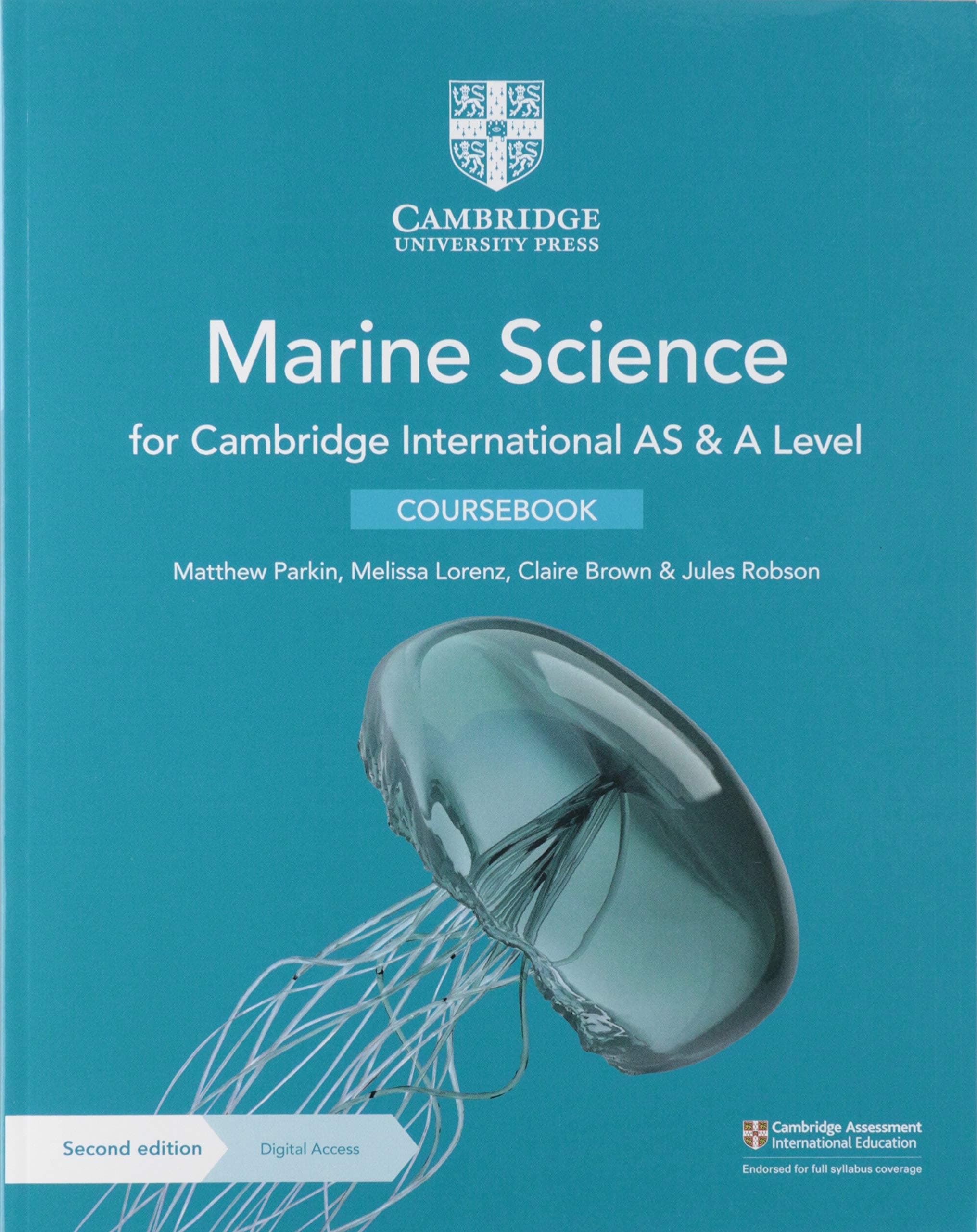 Cambridge International AS & A Level Marine Science Coursebook with Digital Access
