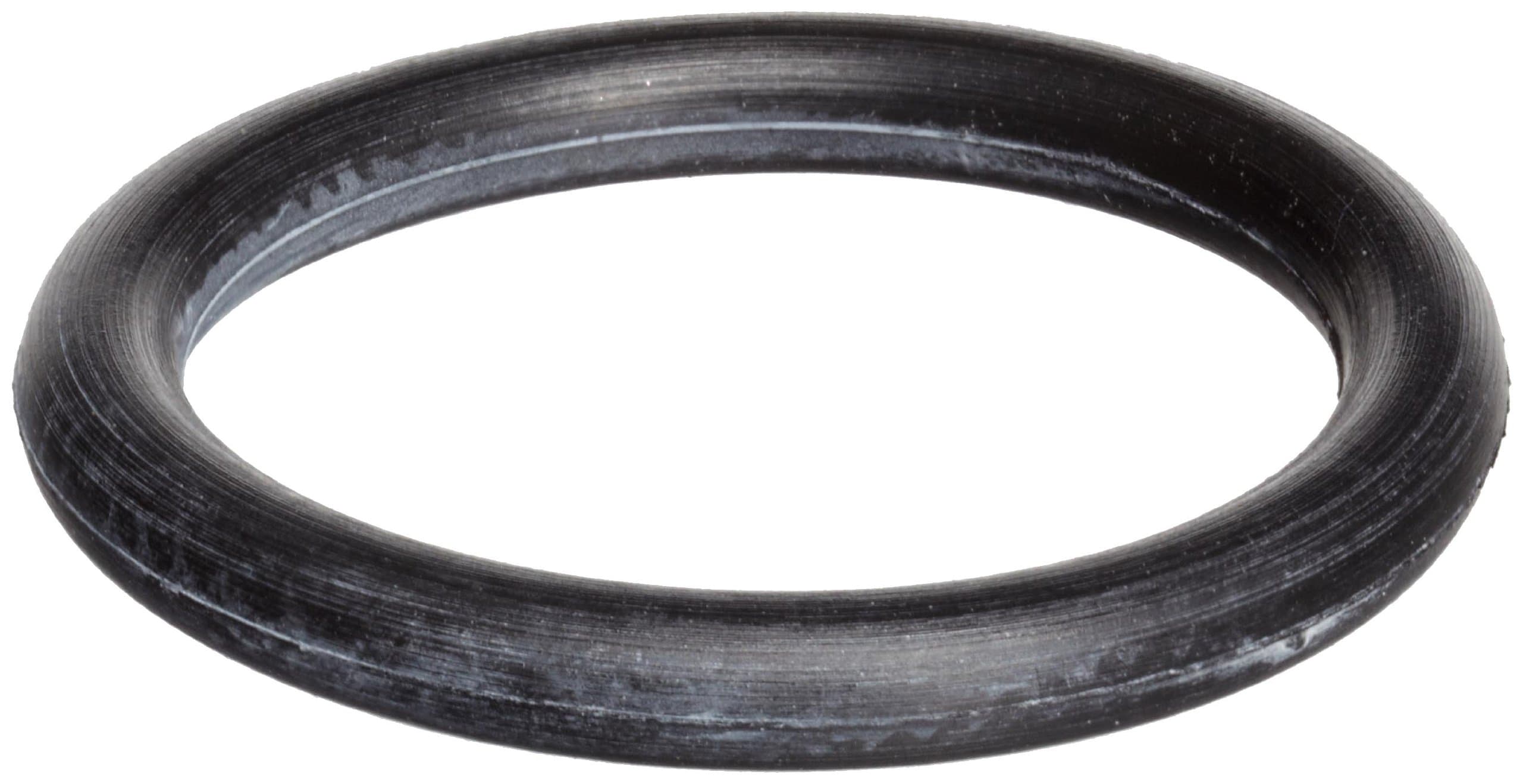 114 Buna-N O-Ring, 70A Durometer, Black, 5/8" ID, 13/16" OD, 3/32" Width (Pack of 100)