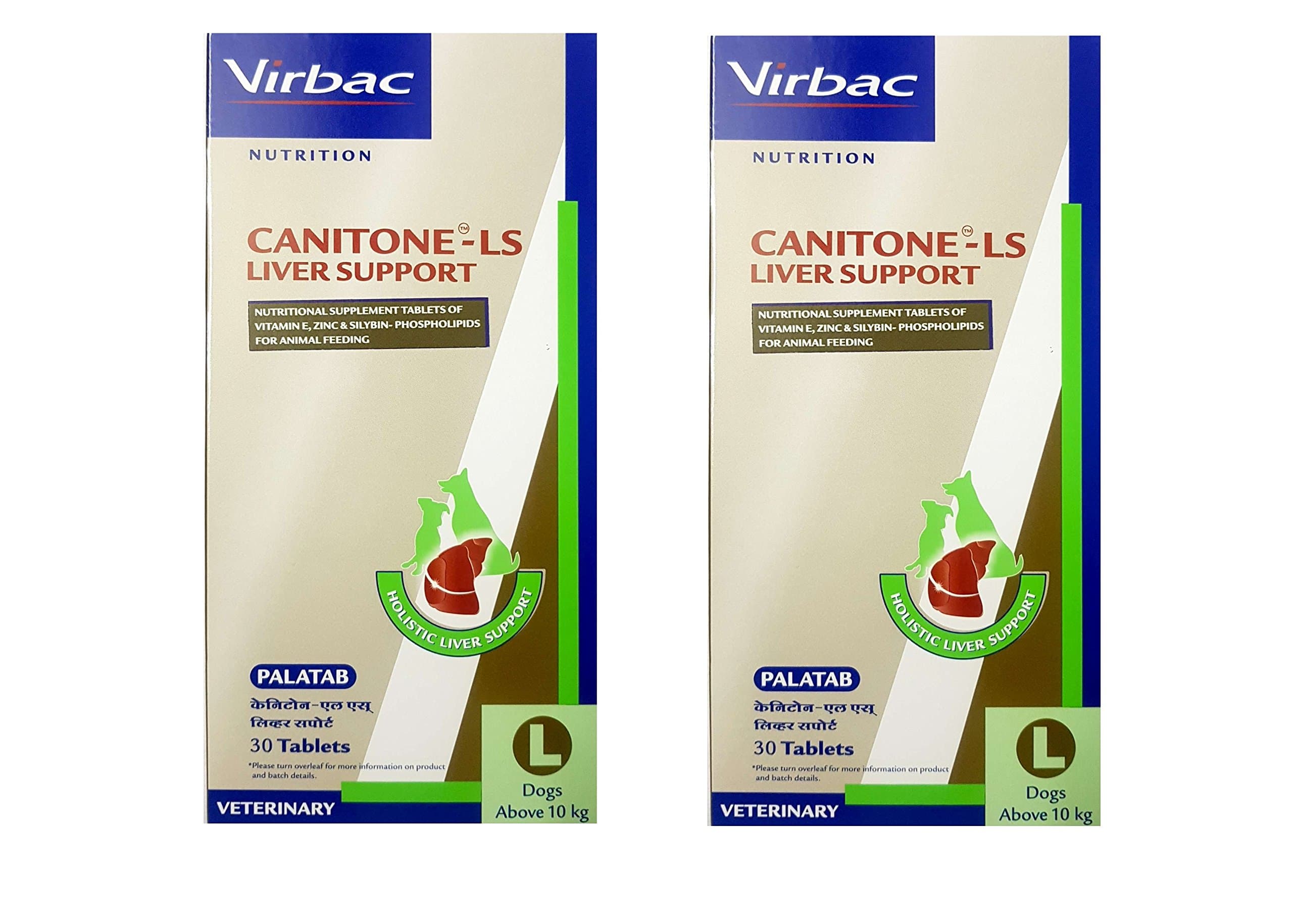 Canitone-LS Liver Support Large (Packof 2) Total 60 Tablets