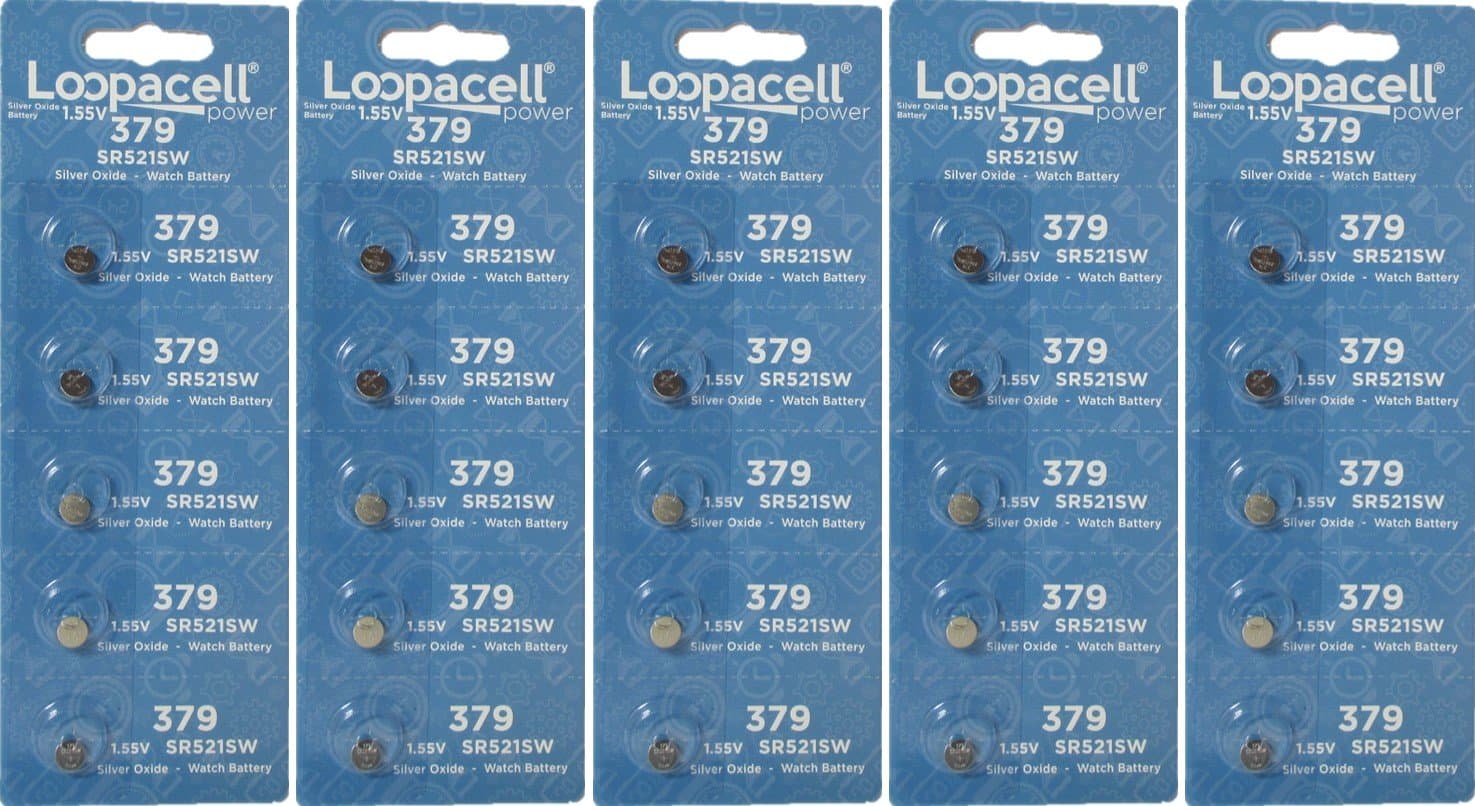 25 379 Watch Batteries SR521SW Battery Cell