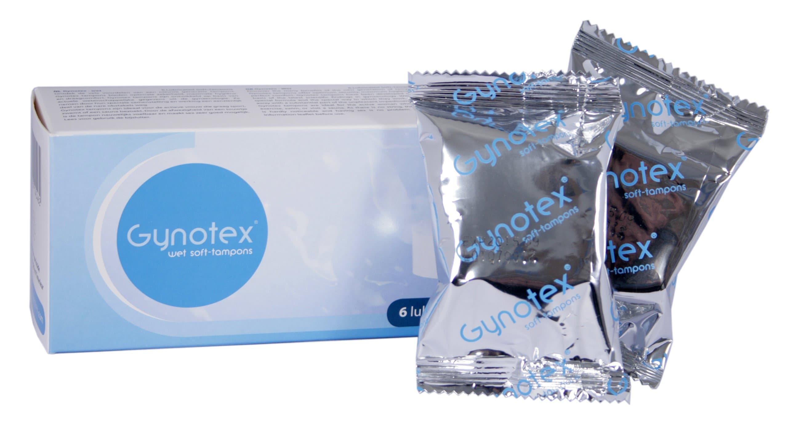 Gynotex Wet Soft Tampons, 6-Piece