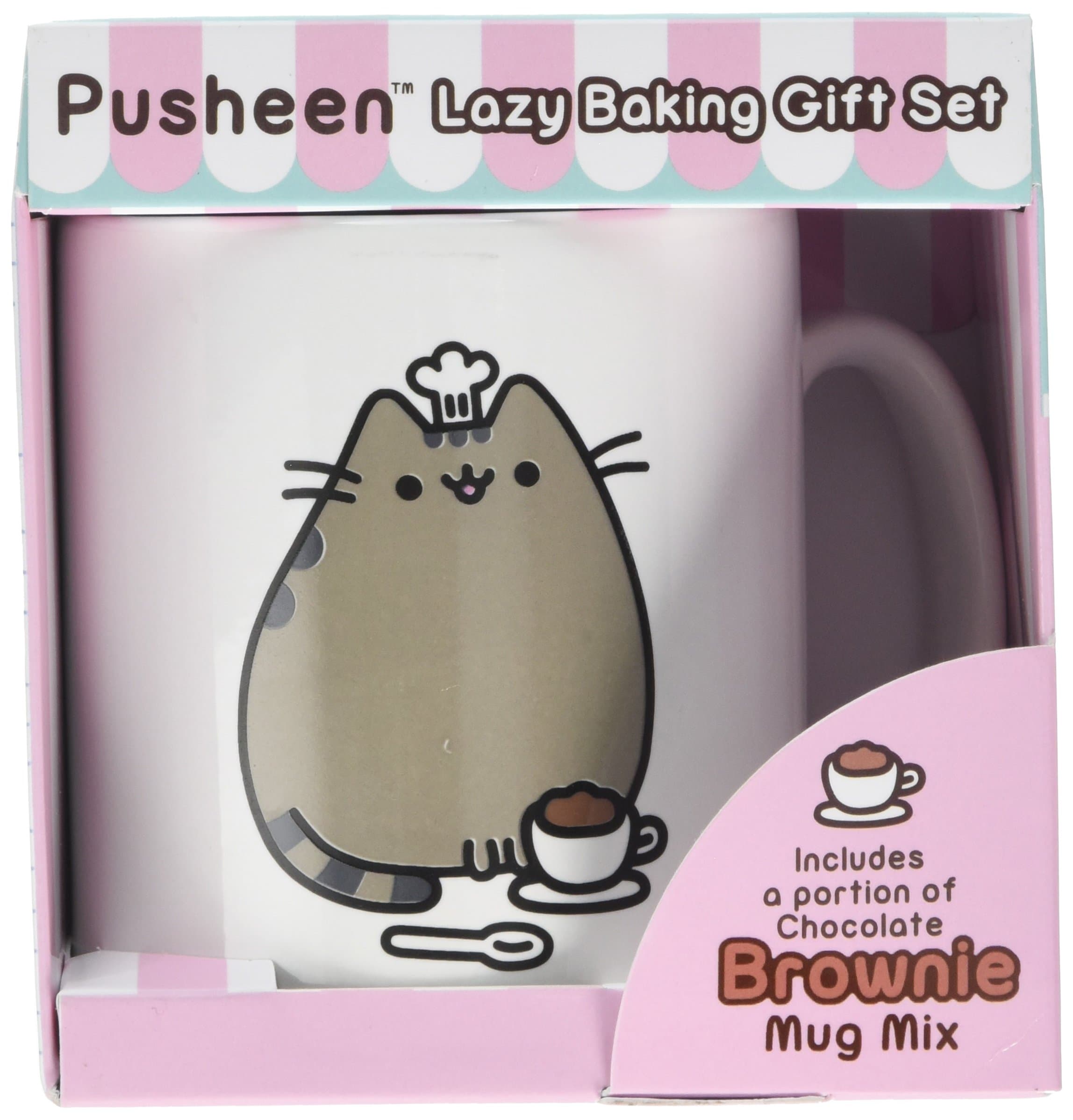 Bakedin Pusheen Mug Brownie Gift Set