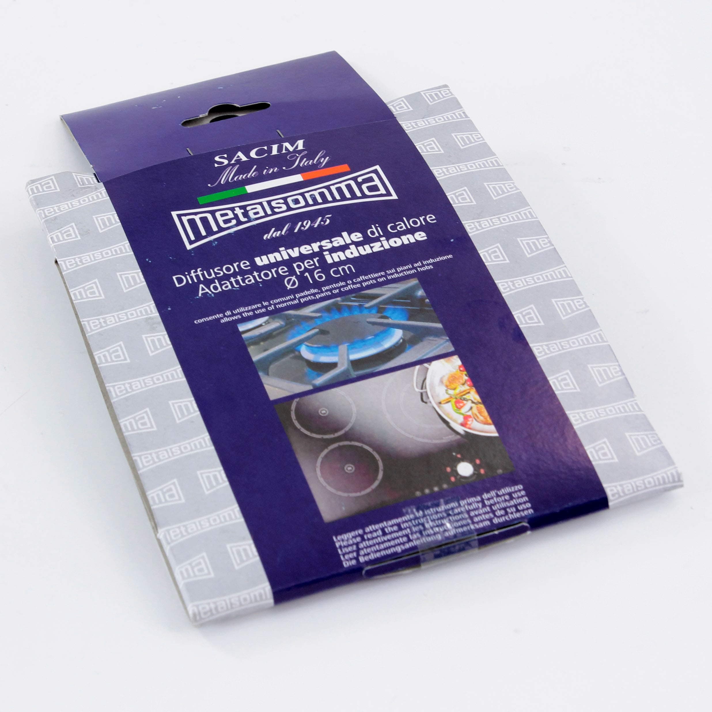 Metalsomma SACIM Steel Induction Cooker Adaptor Disc (Heat Diffuser) – Grey