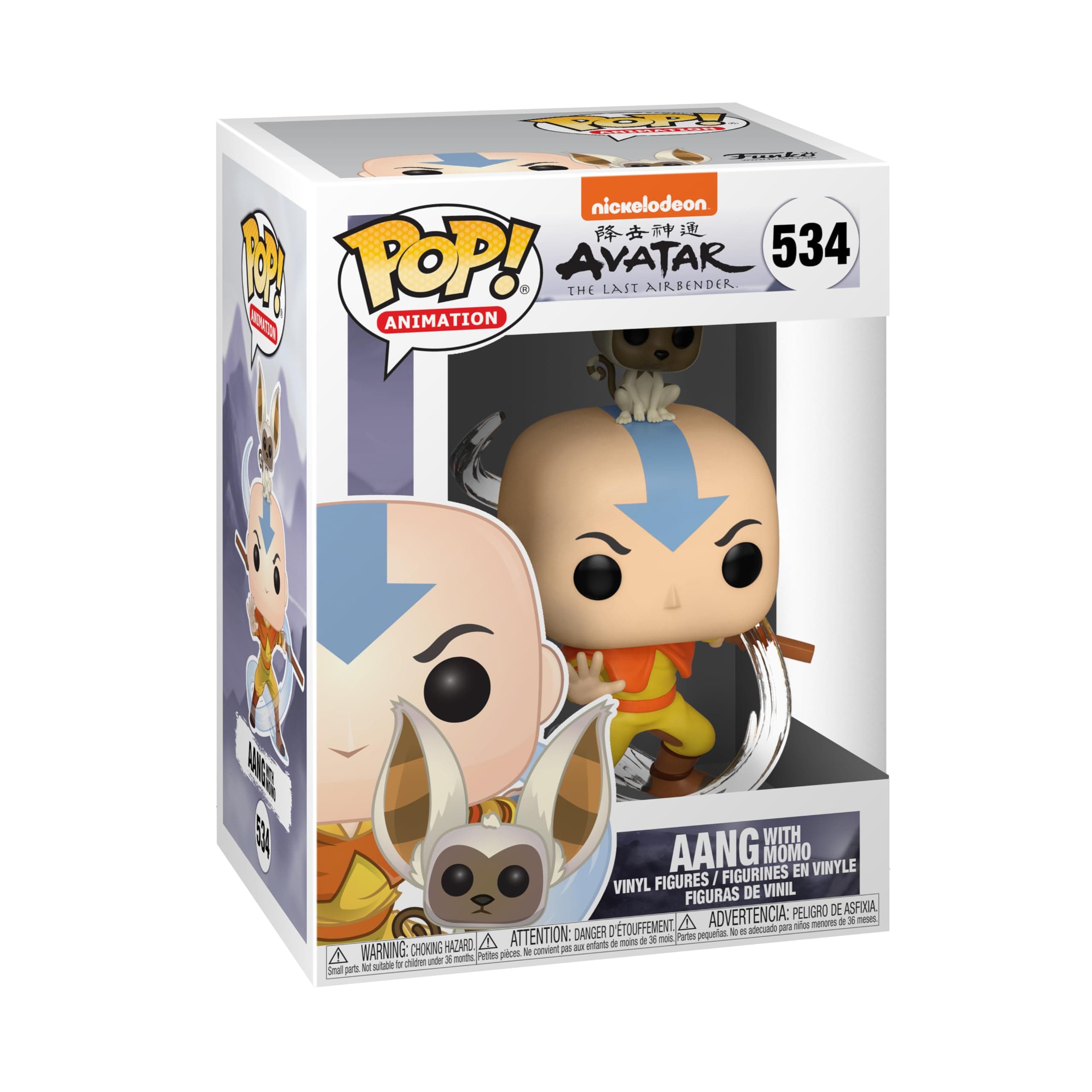 Pop! Animation: Avatar - Aang with Momo