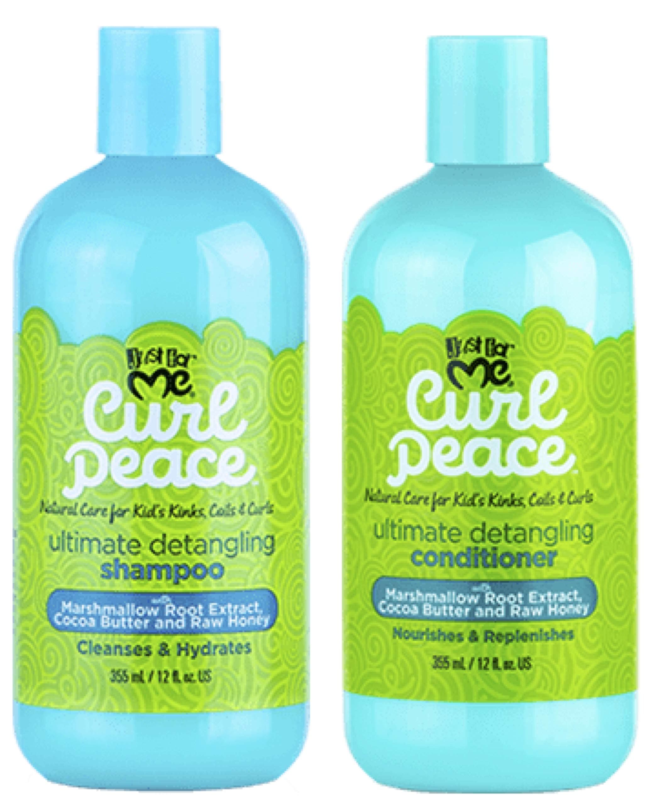 Just For Me Curl Peace Ultimate Detangling Shampoo & Conditioner 12oz