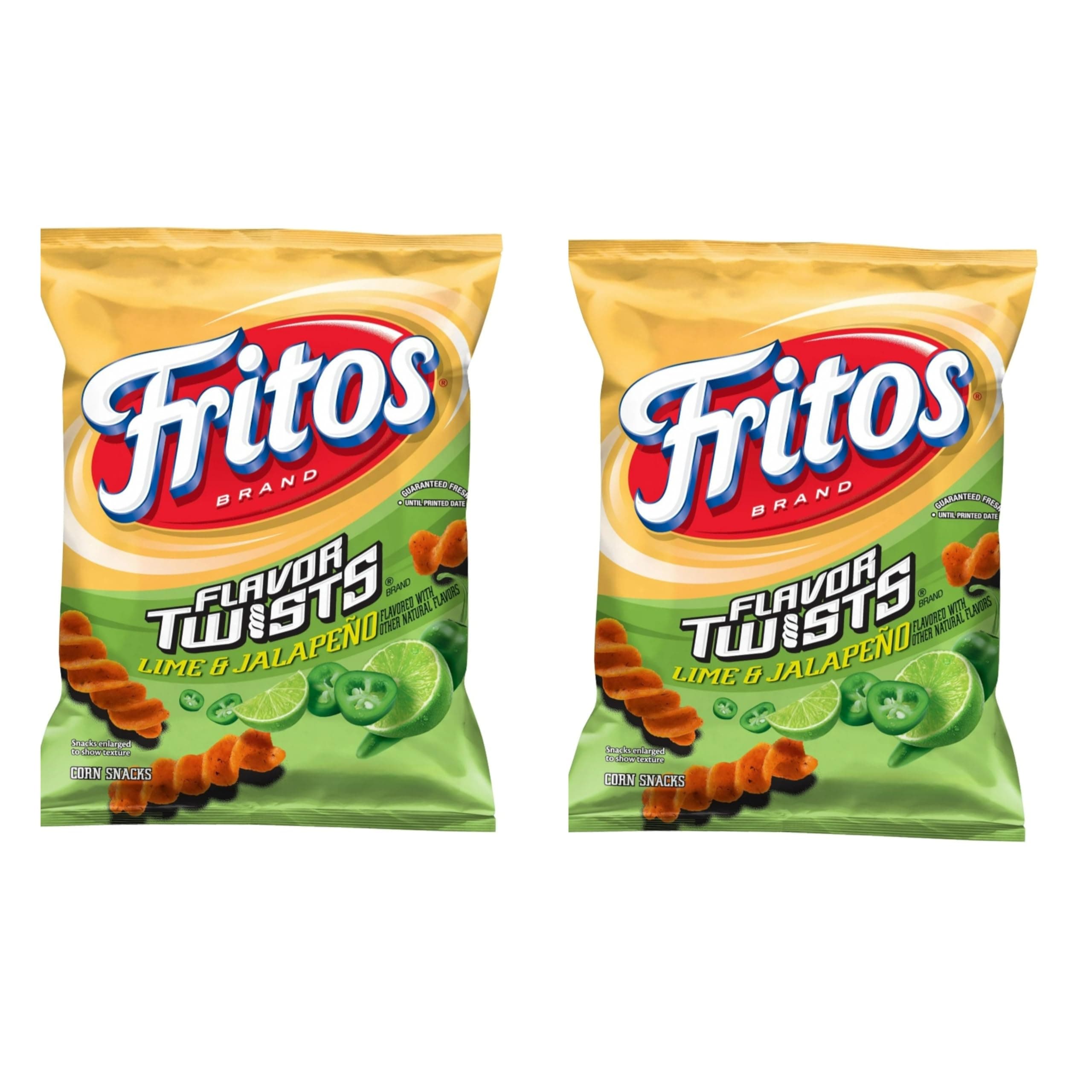 Fritos Twists Lime and Jalepeno 3.375 OZ