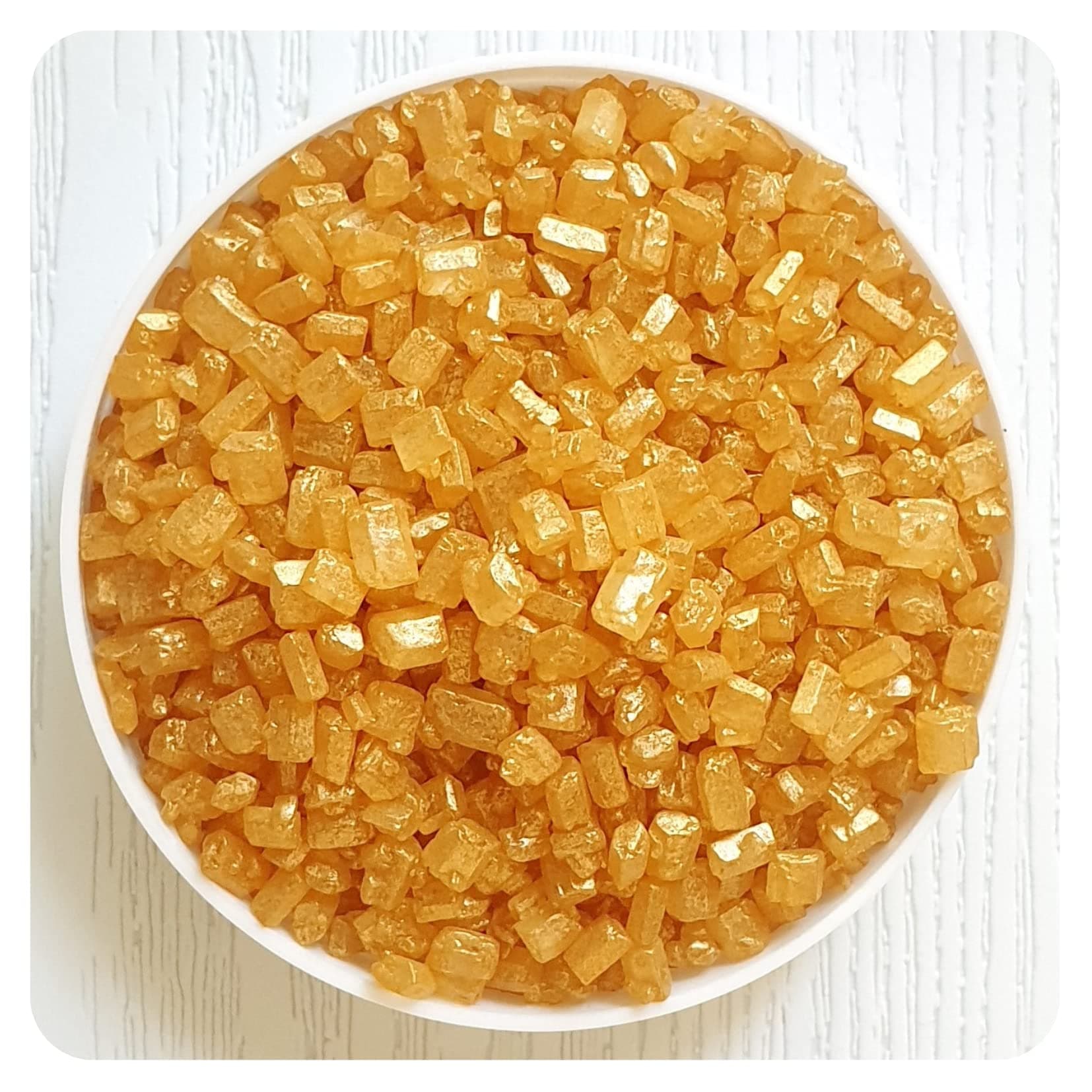 Sugar Chic Small Crystal Rocks- Gold (100g)