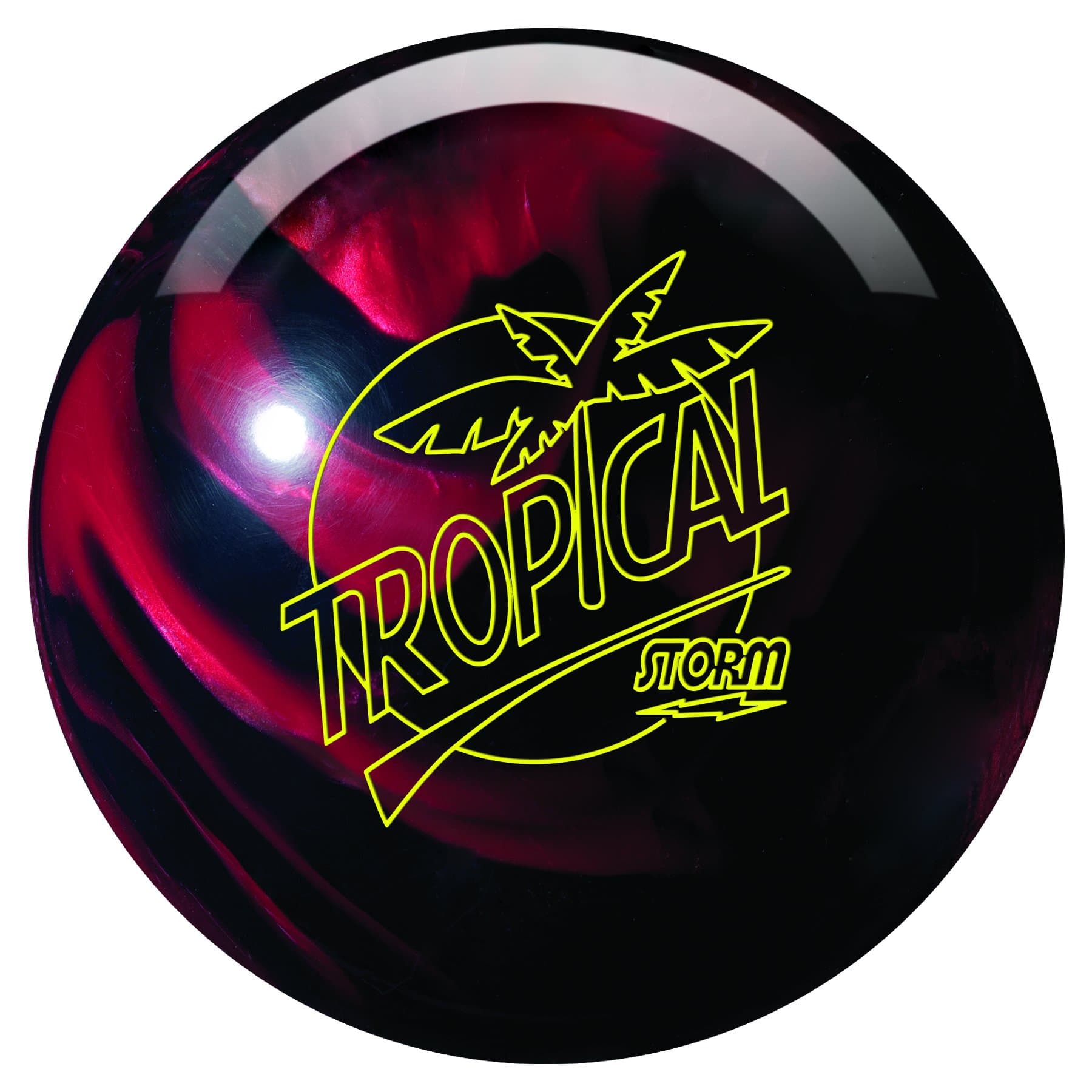 Storm Tropical Breeze Bowling Ball- Black/Cherry (12lbs)