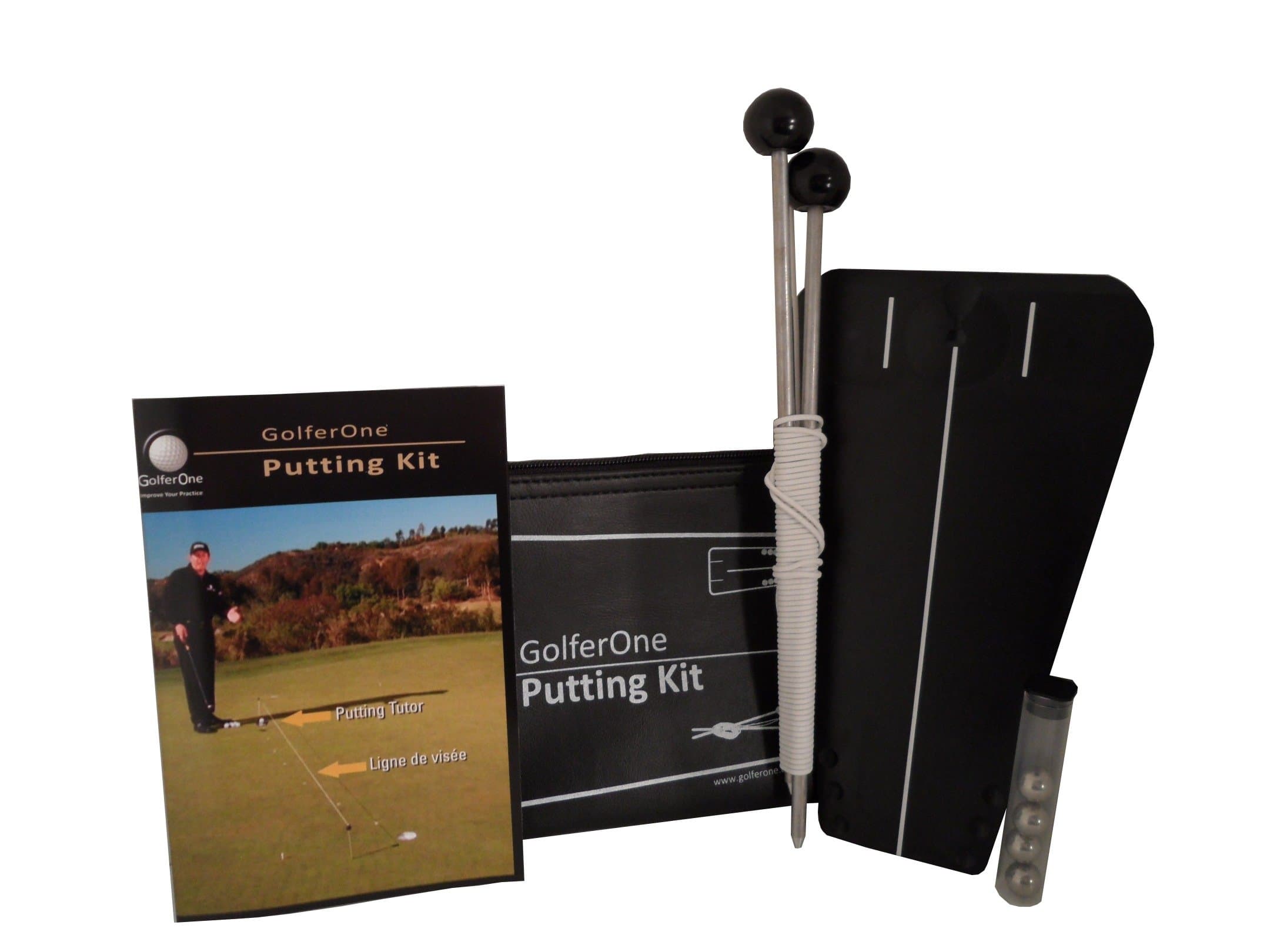 GolferOne PUTTING TUTOR - PHIL MICKELSON - GOLF TRAINING AIDS