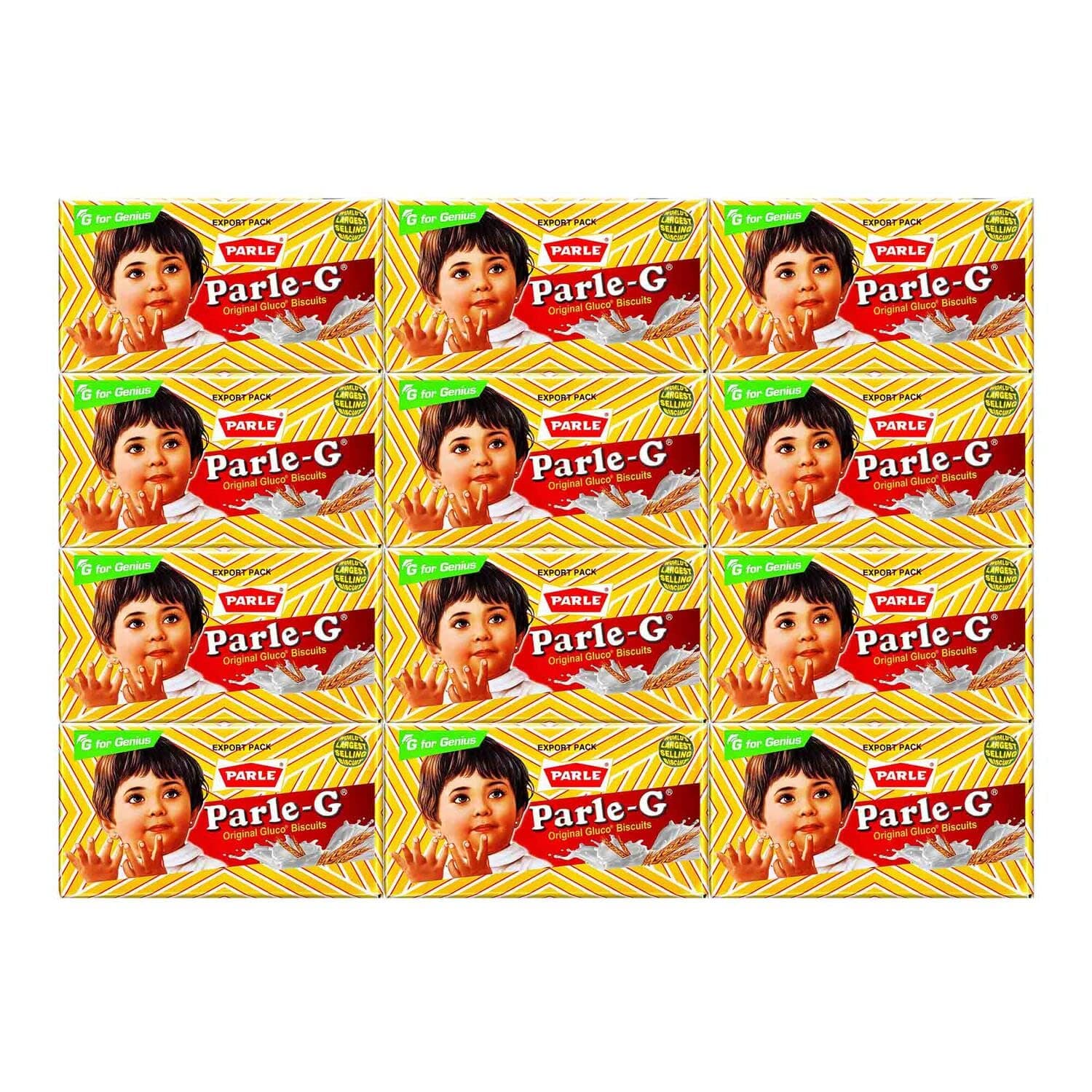 Parle-G Original Gluco Biscuits 47g x 12 Pieces