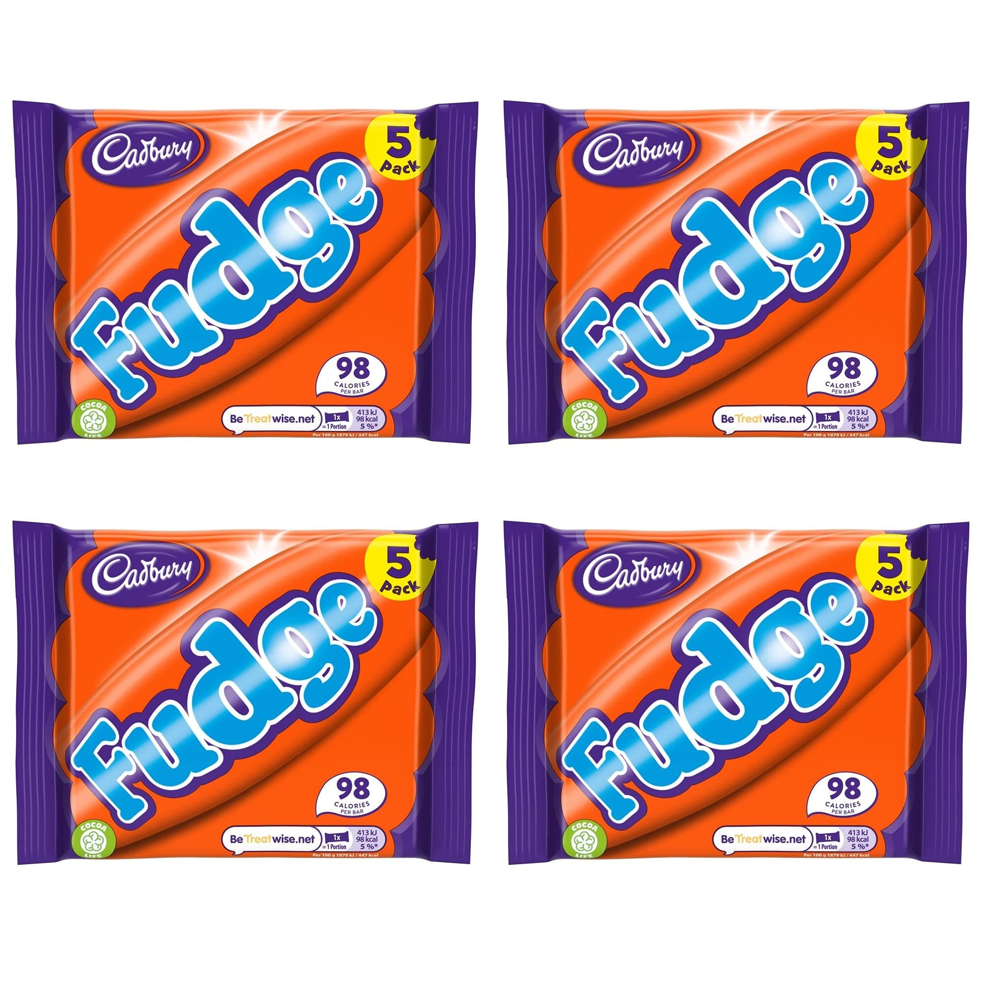 Fudge Bar 5 Pack (Multi Buy Pack of 4)