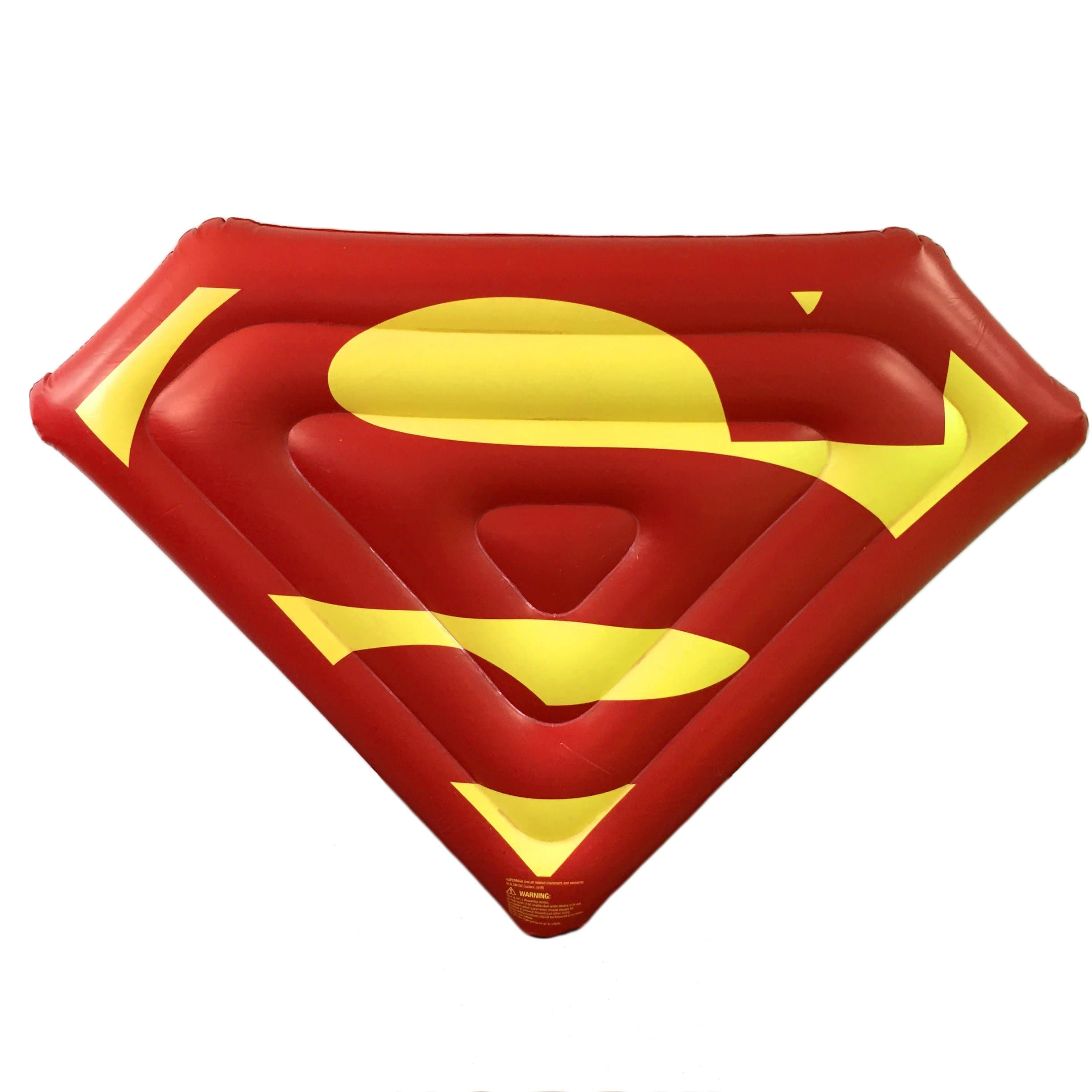 Edge Brands Superman Logo Pool Float, Multicolor (21512)