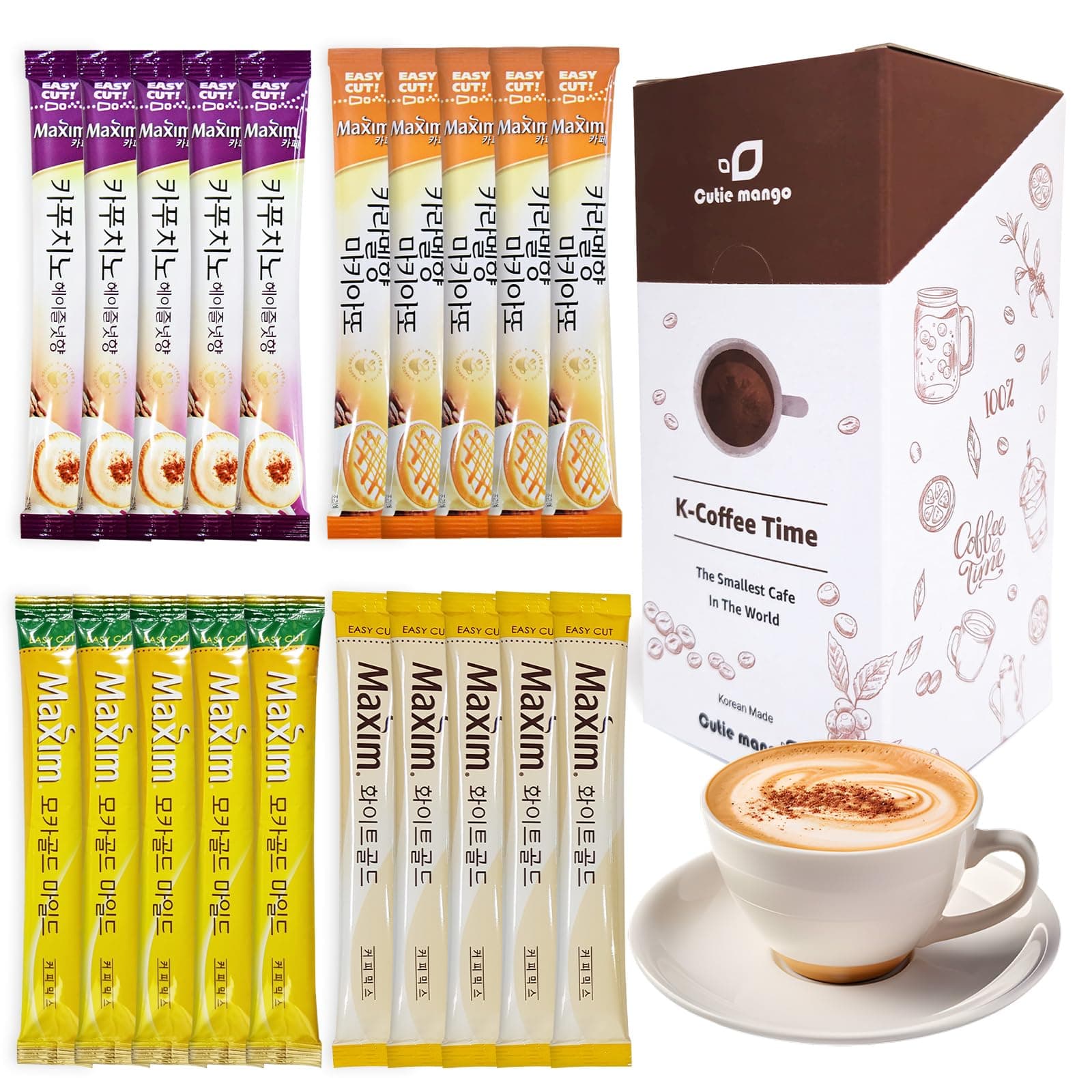 Maxim Coffee 4Types_ARABICA_20P