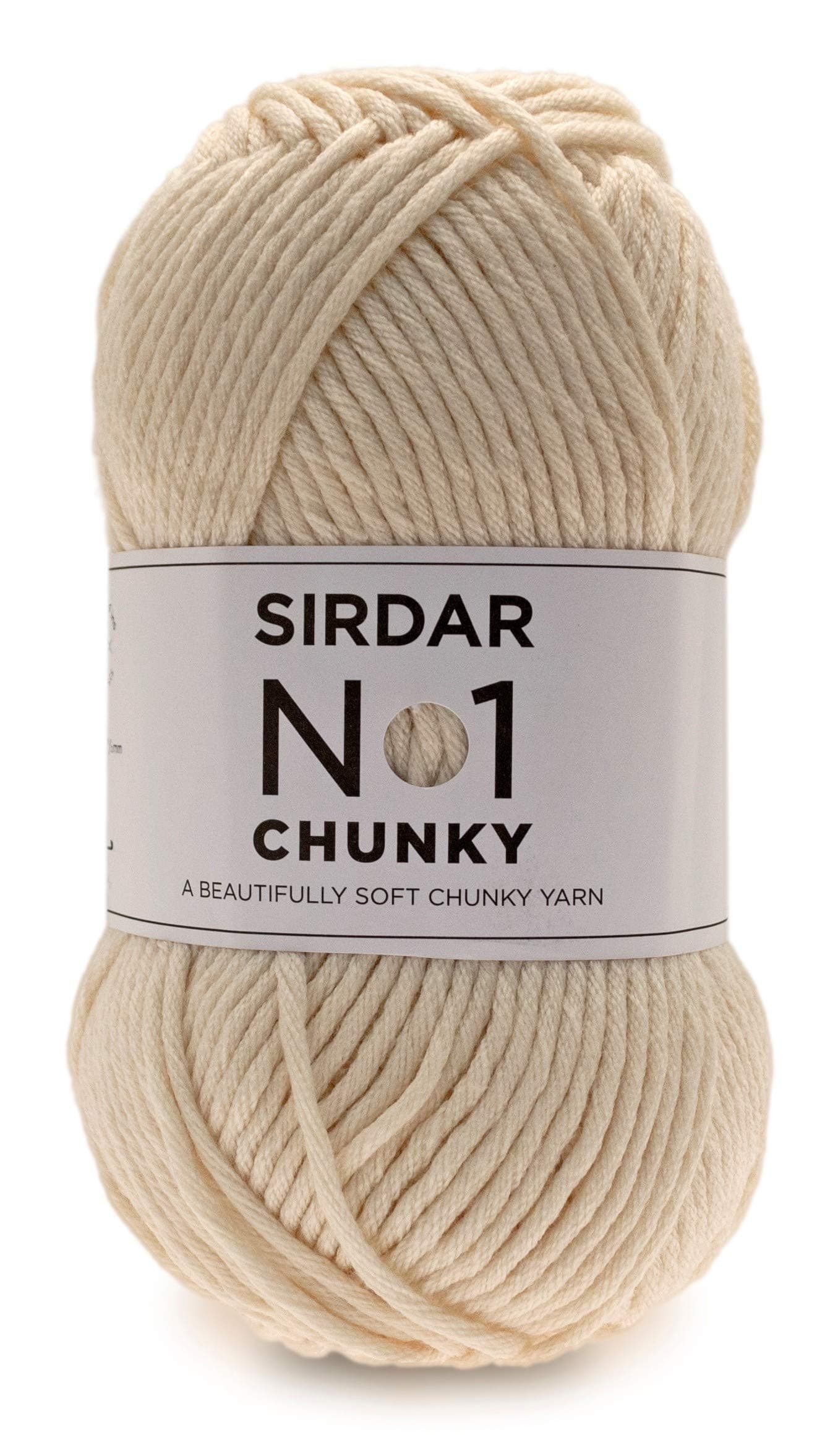 Sirdar No.1 Chunky 100g - 237 Almond