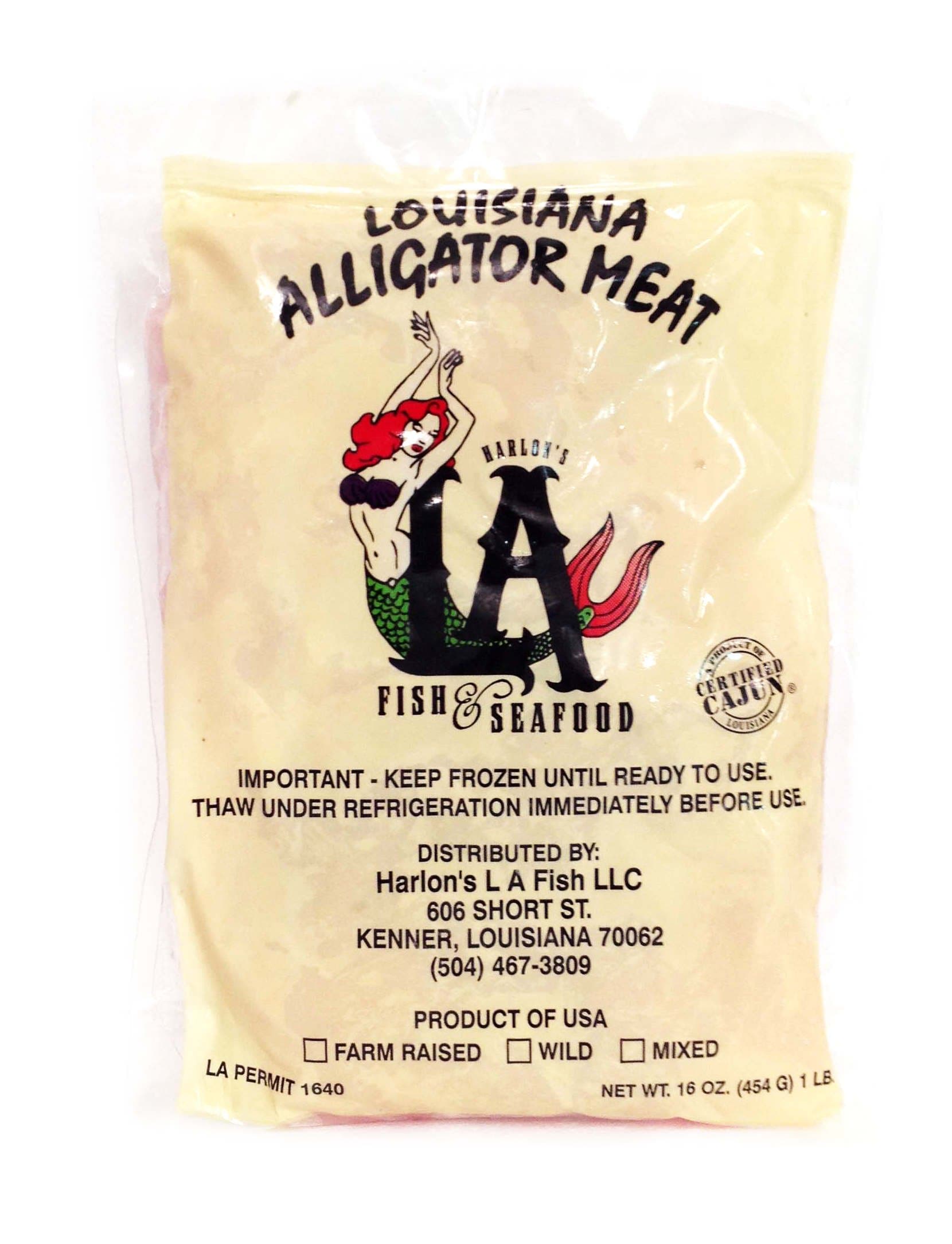 Wall to Wall Alligator Meat (5 Units Included per Order)