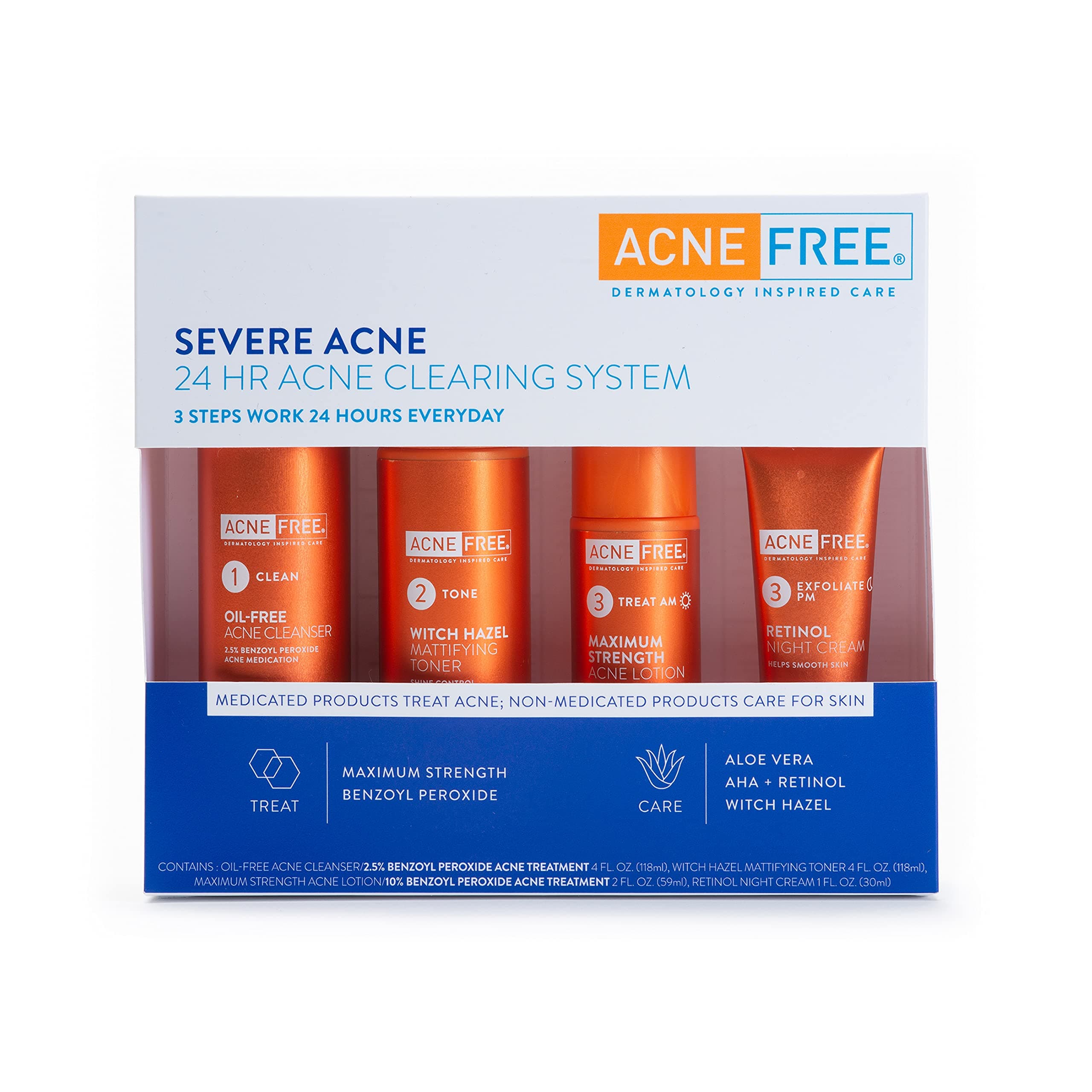 Acne Free Severe 24 HR Clearing System