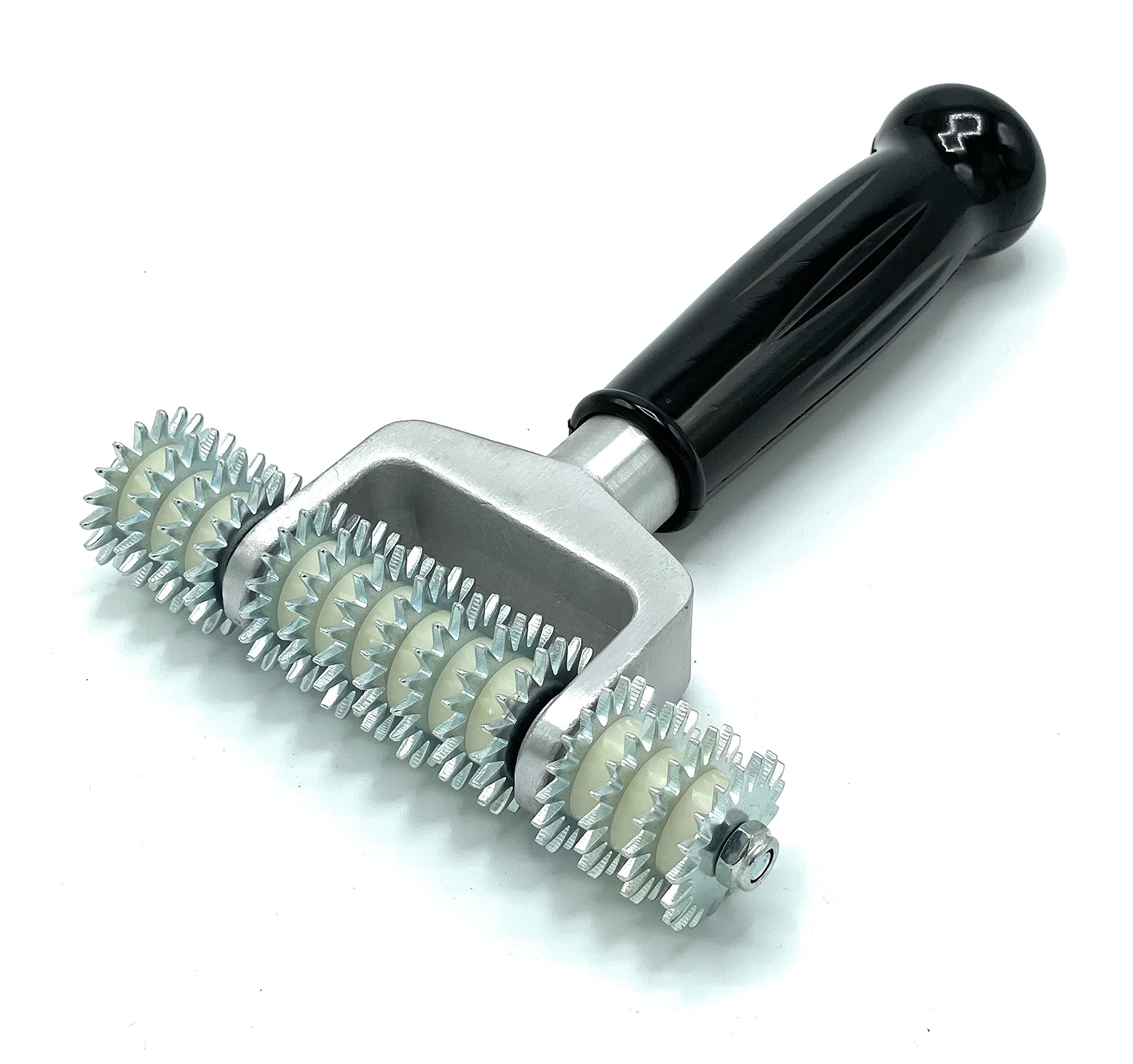 CCA Carpet pile grooming star roller for joins to knit the pile after a heat seam join evenly