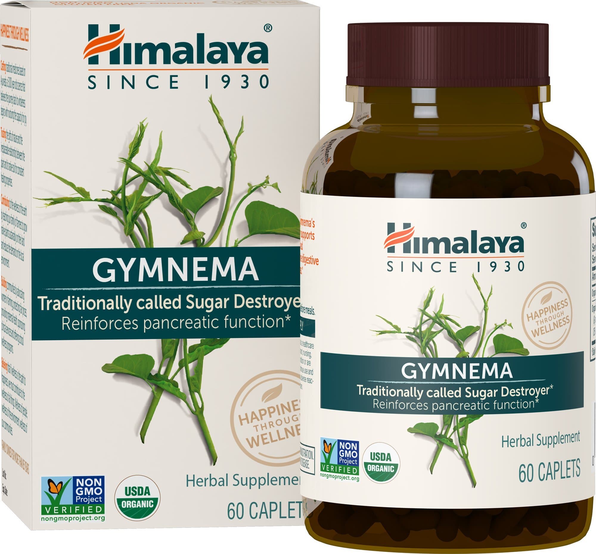 Himalaya Organic Gymnema, 60 Ct