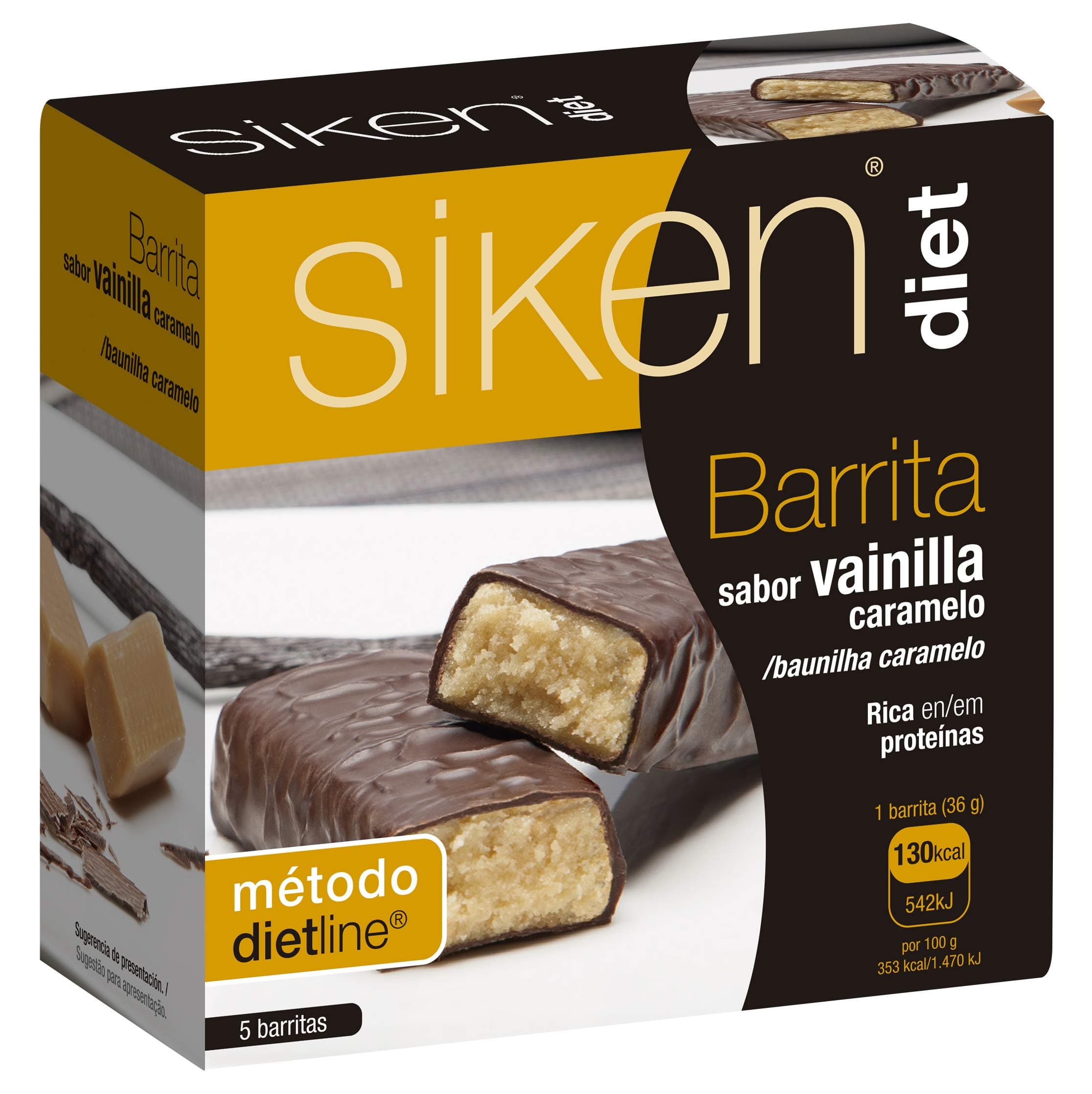 SIKEN DIET BAR Vanilla 5 U 36 G