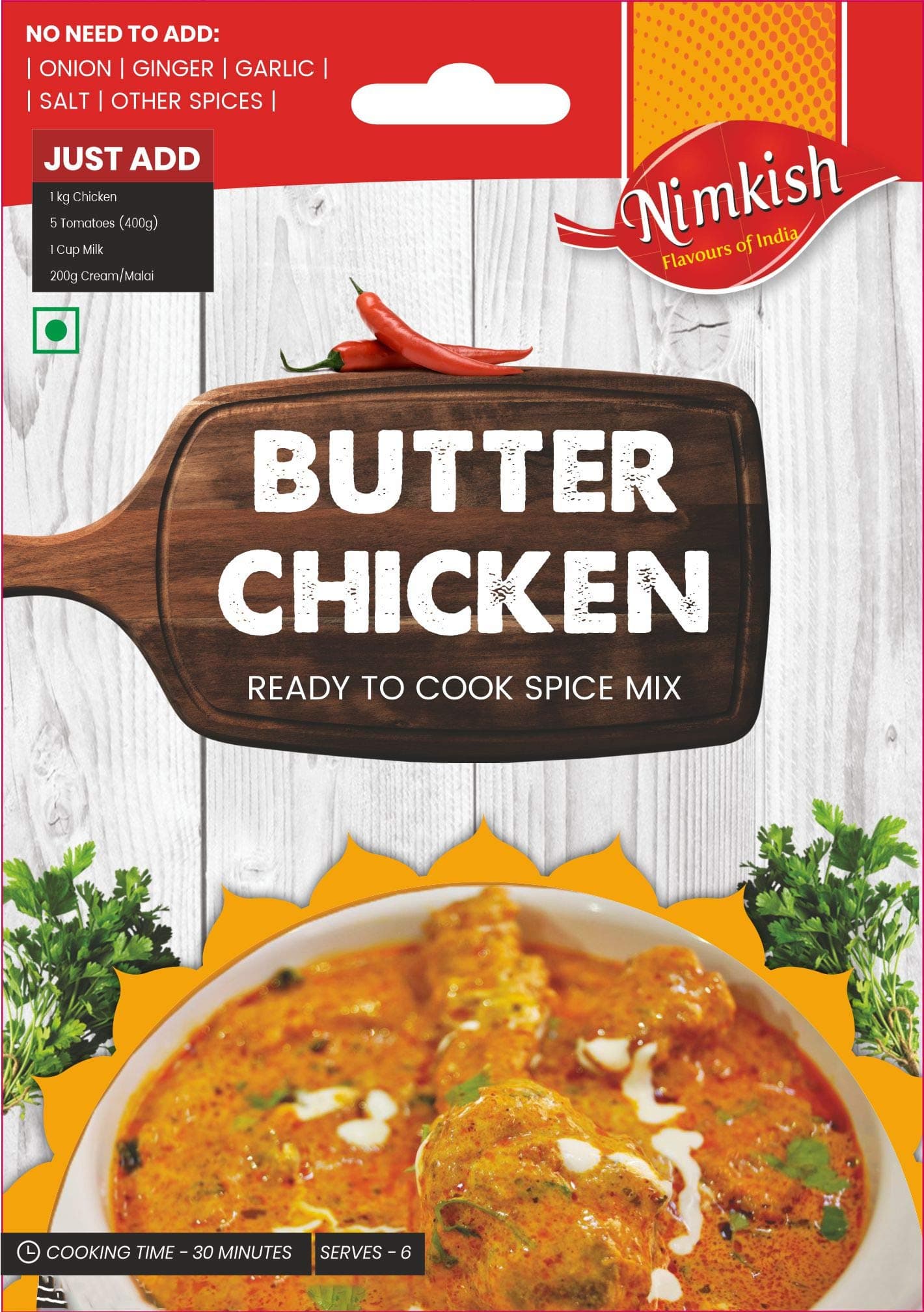 Nimkish Butter Chicken Masala, 50g