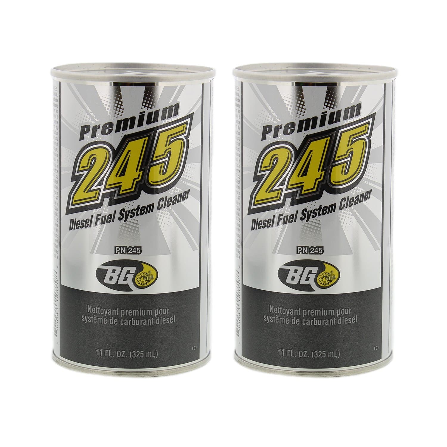 245 Premium Diesel Fuel System Cleaner, 11 oz. Can, 2-Pack