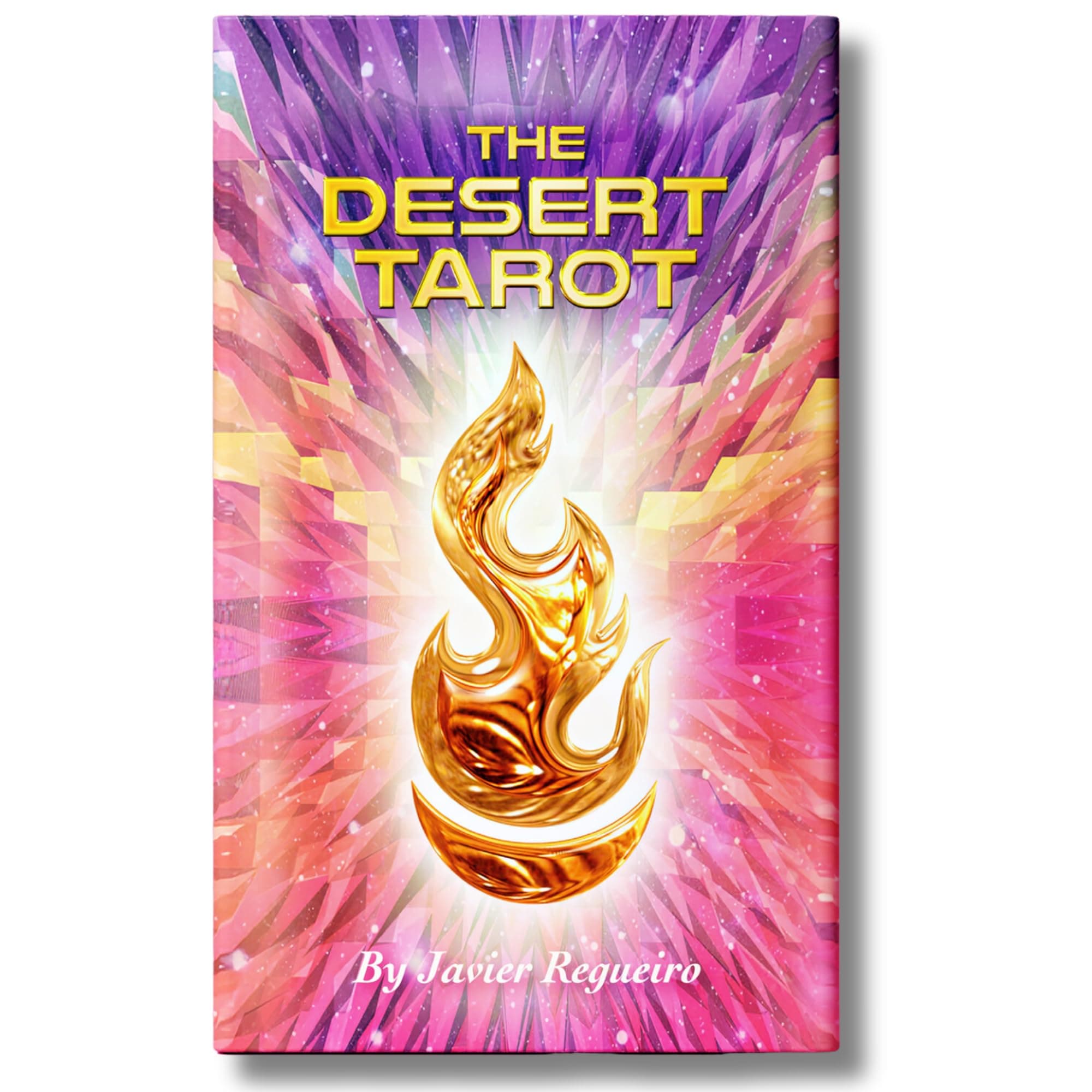Desert Tarot The Deck - Playa-Themed Tarot Card Set & Guide Book by Javier Regueiro - Adult Game