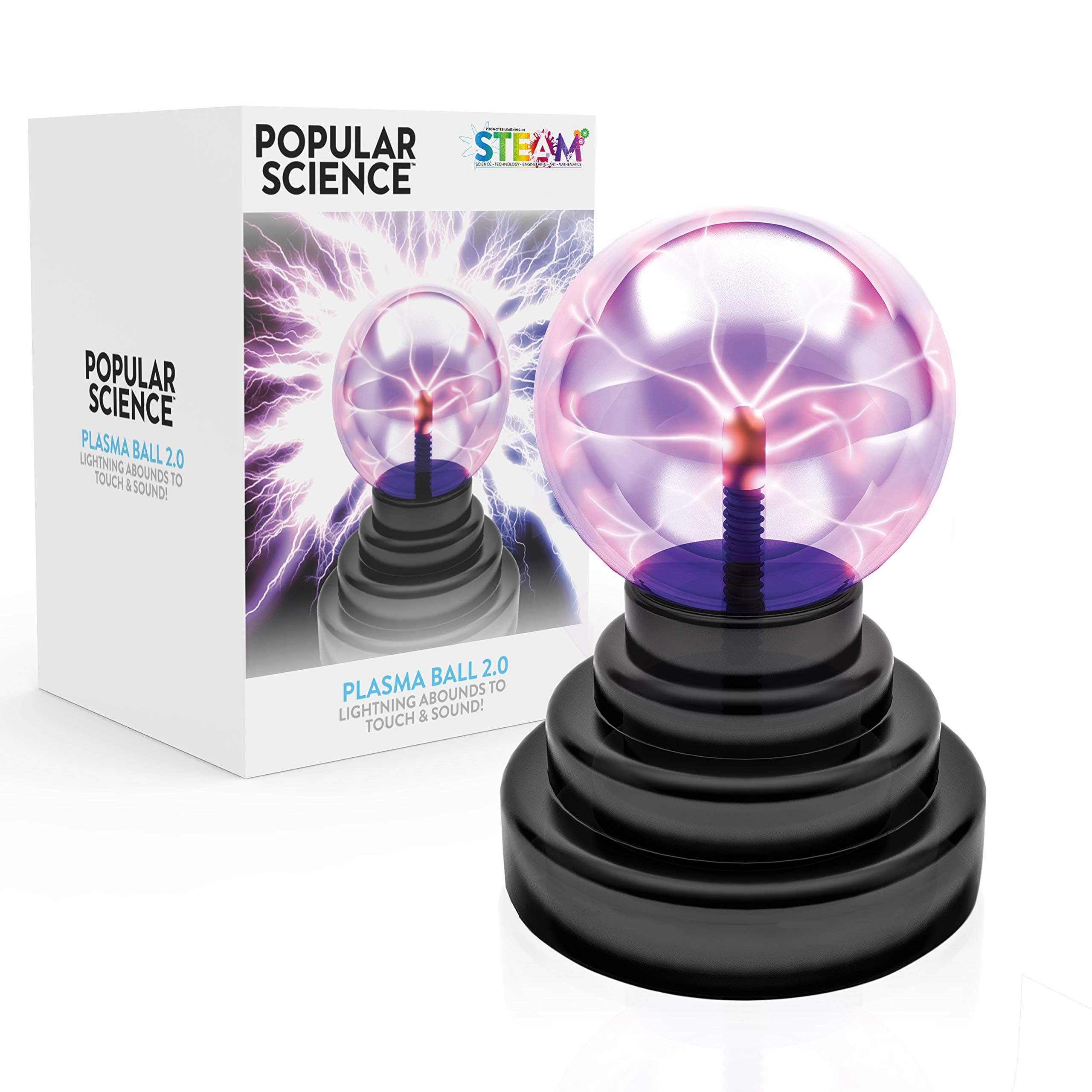 Popular Science Plasma Ball 2.0 - STEM Educational Toy