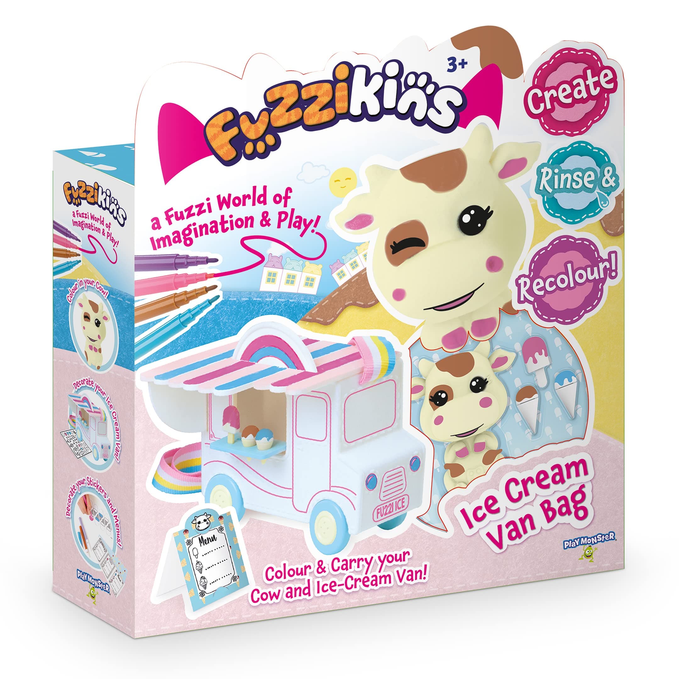 Fuzzikins Ice Cream Van Bag
