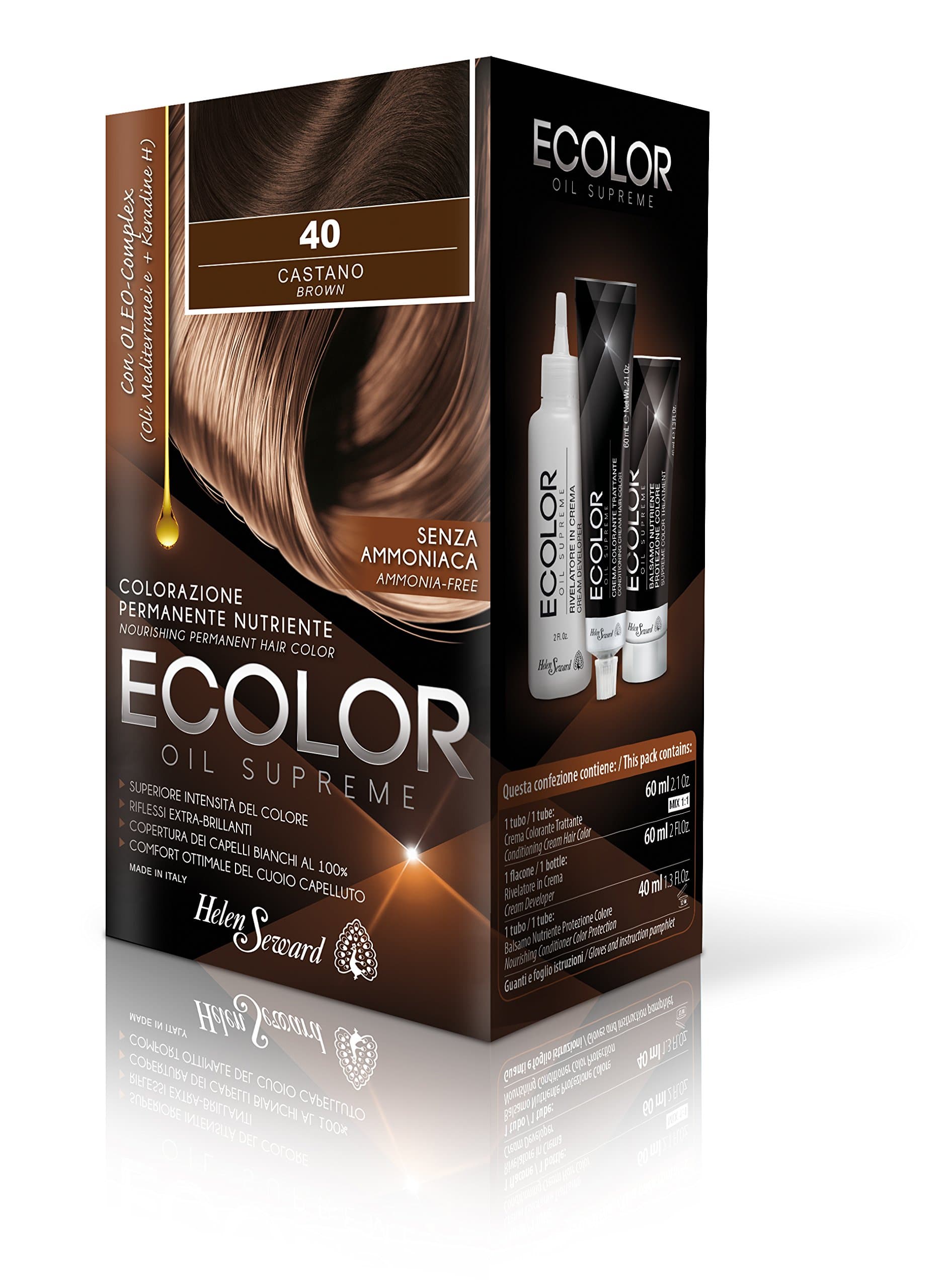 ECOLOR OIL SUPREME (E46 - MAHOGANY BROWN)