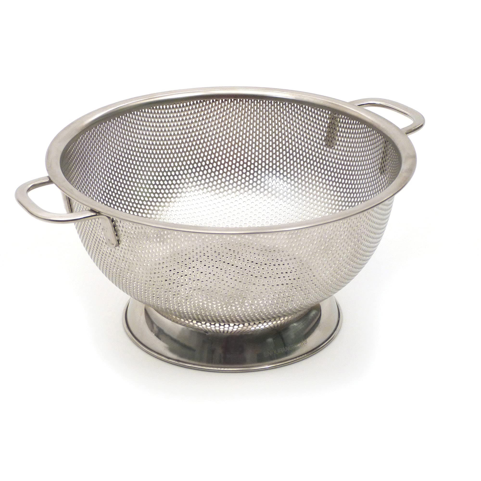 RSVP InternationalEndurance Kitchen Collection Colander Strainer, 3 Quart, Pierced Stainless Steel