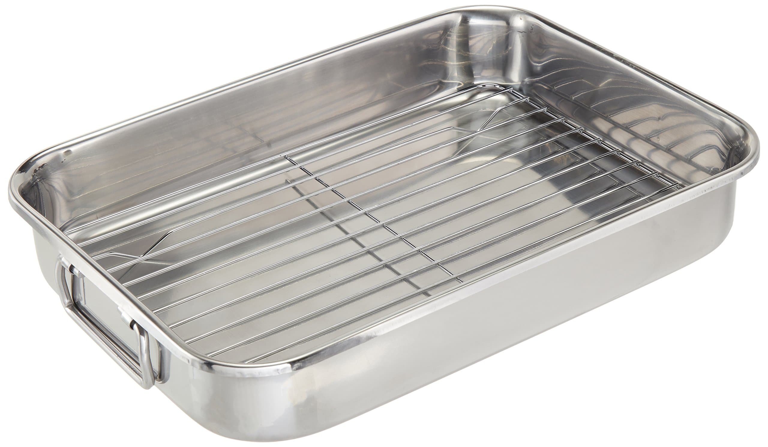 ExcelSteelStainless Steel Roasting Dish 14" Rust-Proof