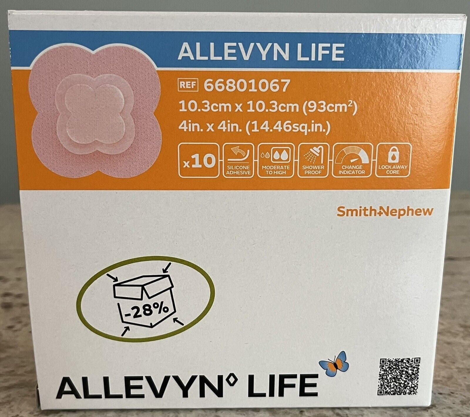 ALLEVYN Life 10,3CMX10,3CM 10P