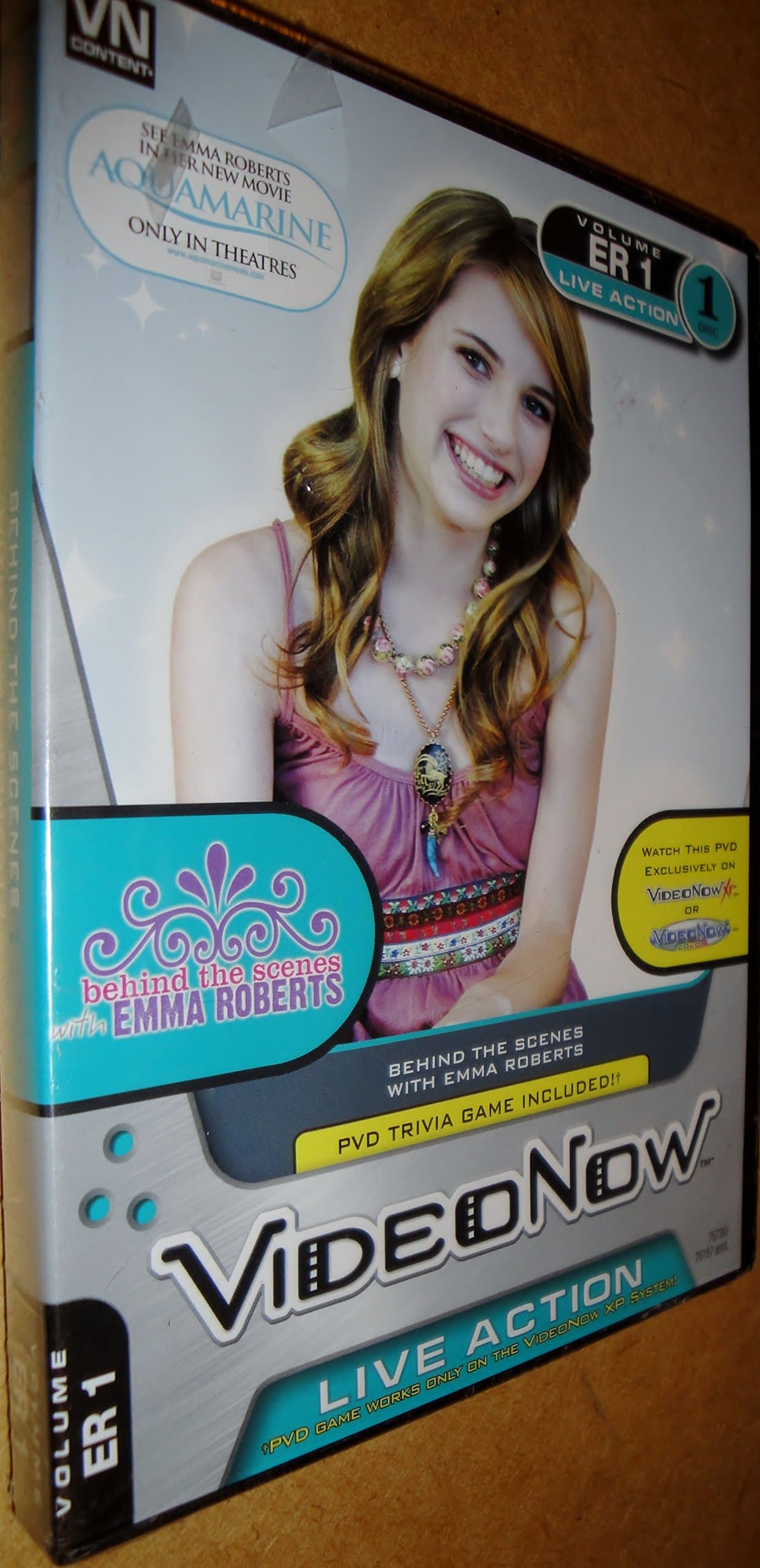Hasbro Videonow Personal Video Disc: Behind The Scenes with Emma Roberts