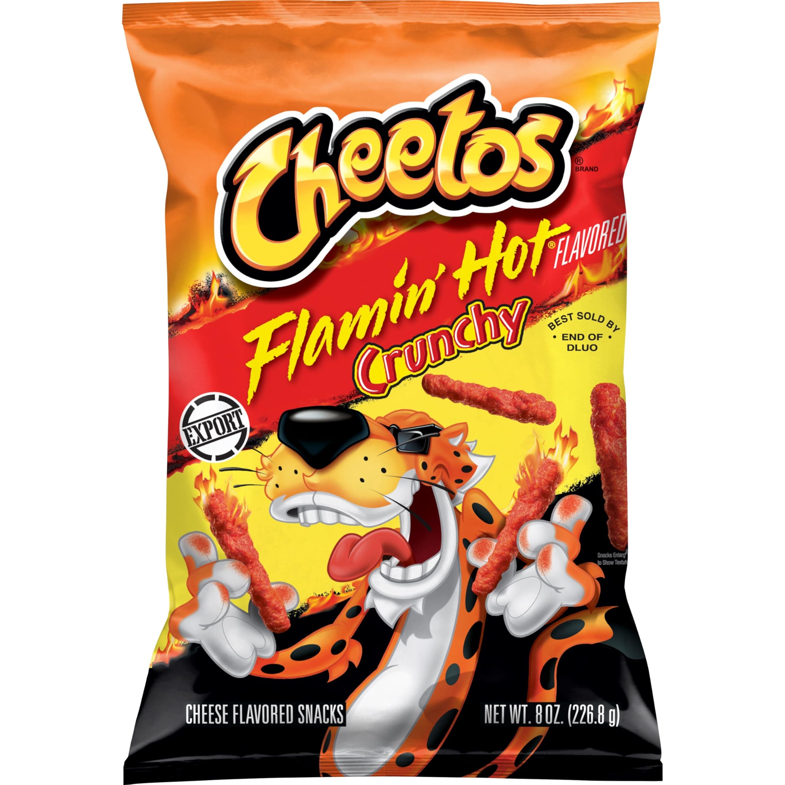 Crunchy Flamin Hot Chips 8 OZ (227g) - Export