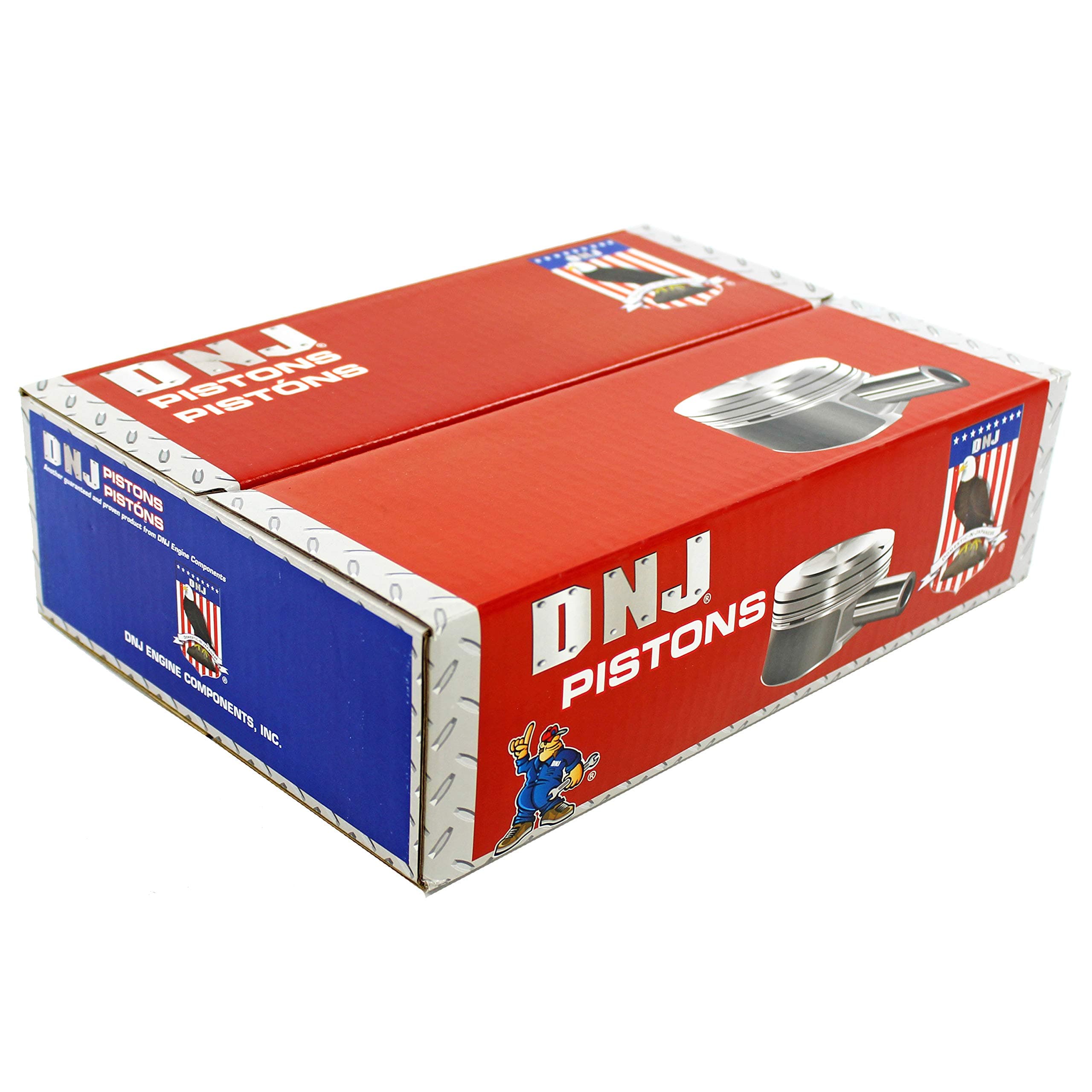 DNJ P345 Piston Set Standard Size For 11-17 Chevrolet Sonic, Cruze Limited, Cruze 1.8L L4 DOHC Naturally Aspirated LUW