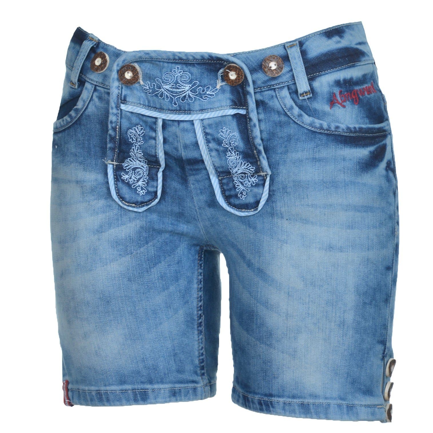 Almgwand HUBEN Blue, Da. Shorts