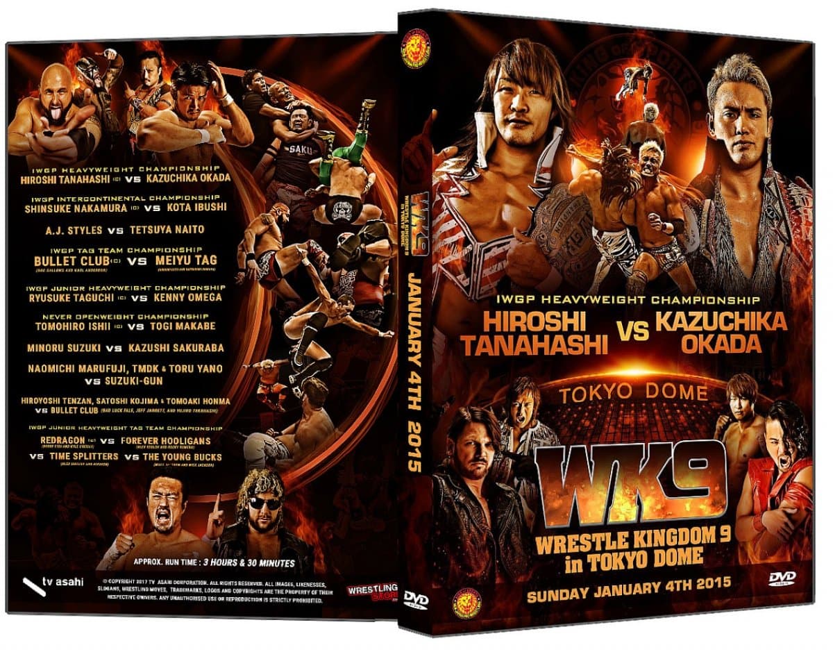 NJPW - Wrestle Kingdom 9 DVD