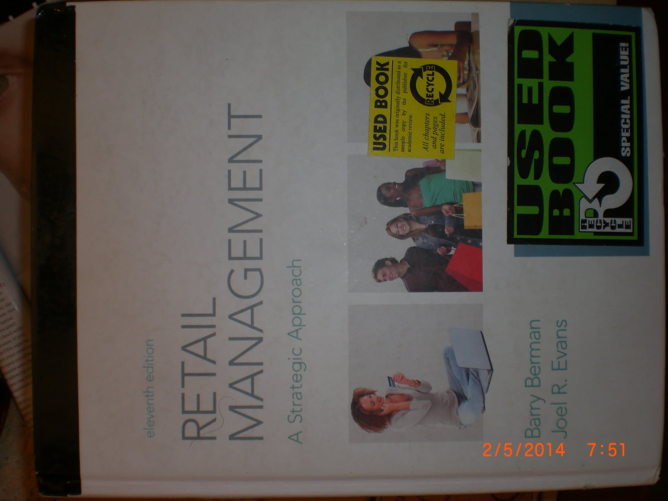 Retail Management: A Strategic Approach 11th Edition