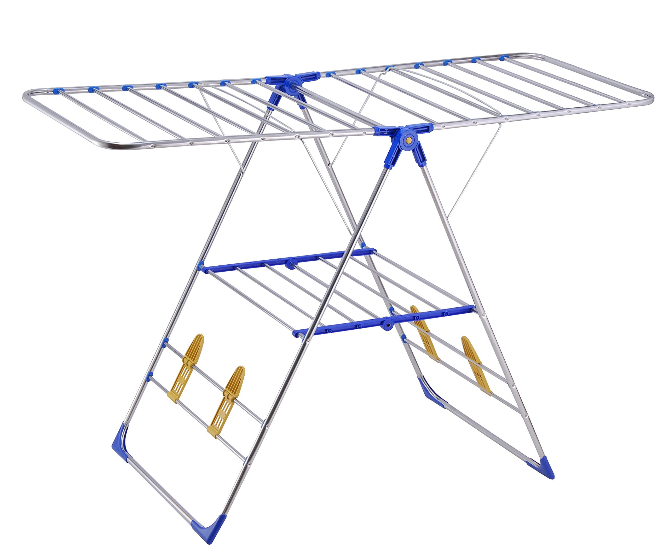 Rust-proof Premium Quality Stainless Steel Collapsible Clothes/Laundry Drying Rack, PDR01E