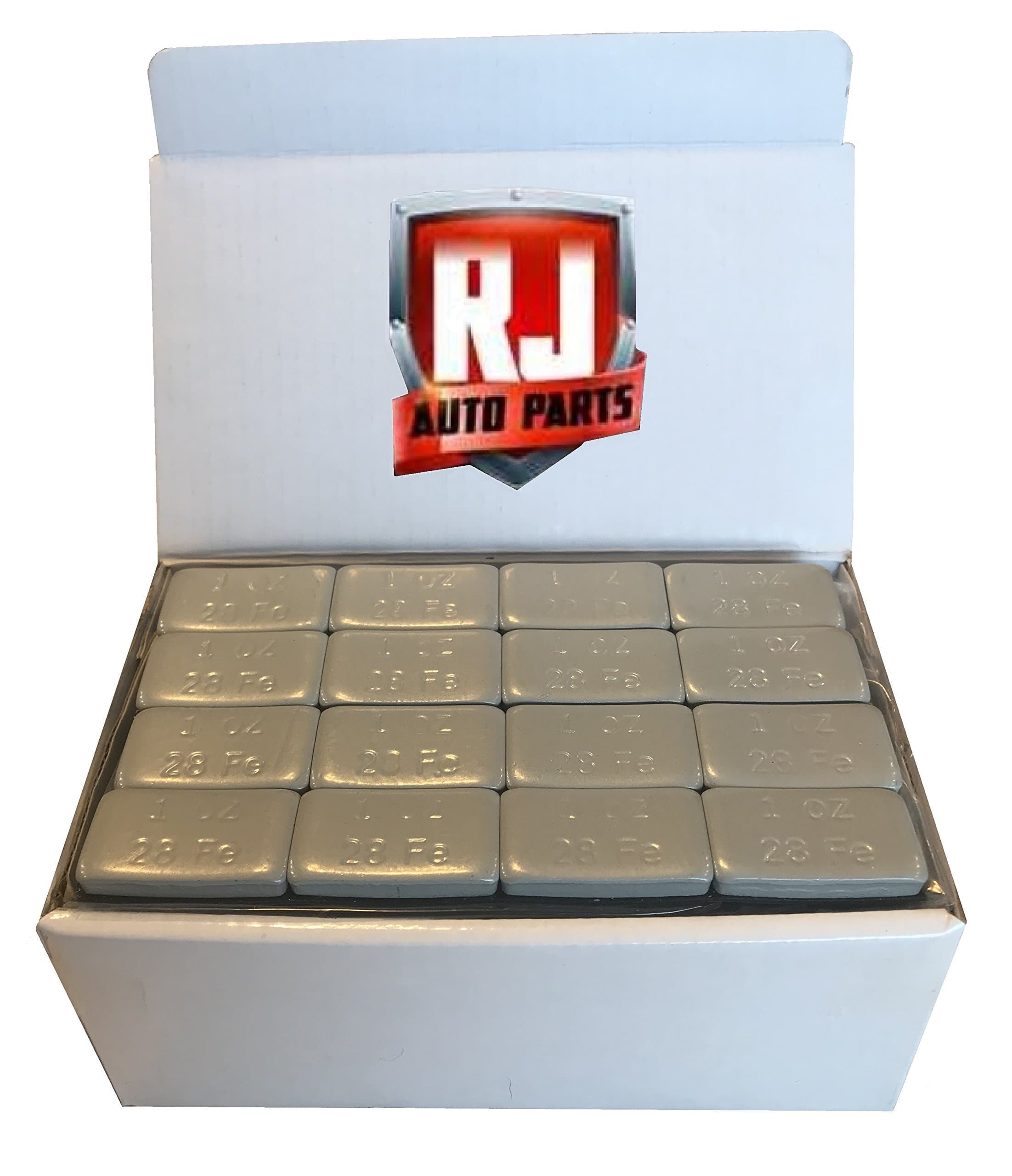1 Box Wheel Weights, Grey 1 oz., Stick-on Adhesive Tape, (9 lbs.) 144 Pieces