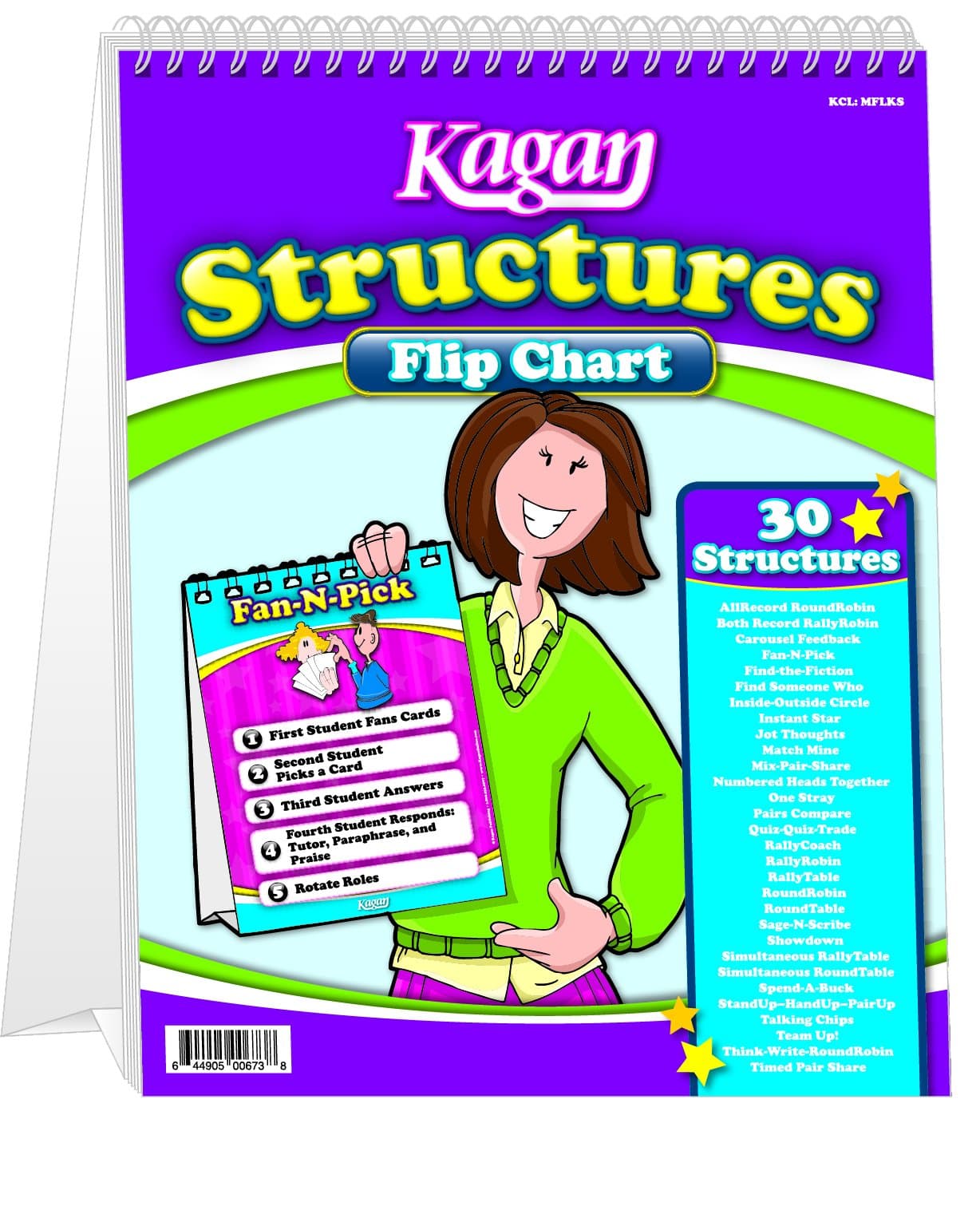Kagan Cooperative Learning Flip Chart: Structures (MFLKS)