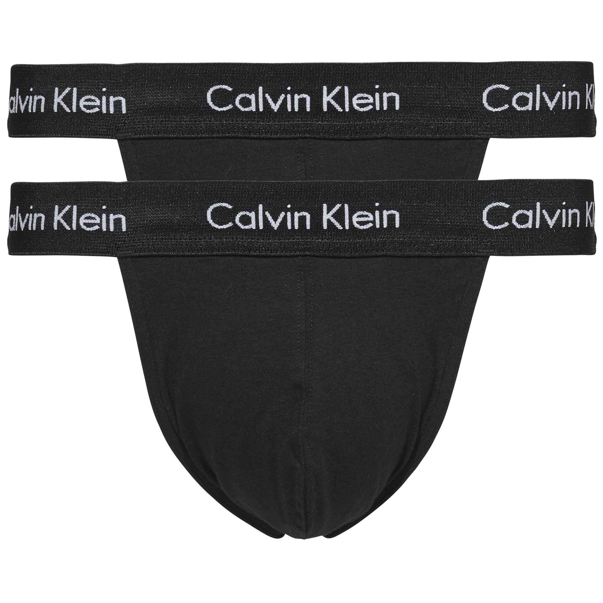 Calvin Klein mens Jock Strap 2Pk Boxer Short