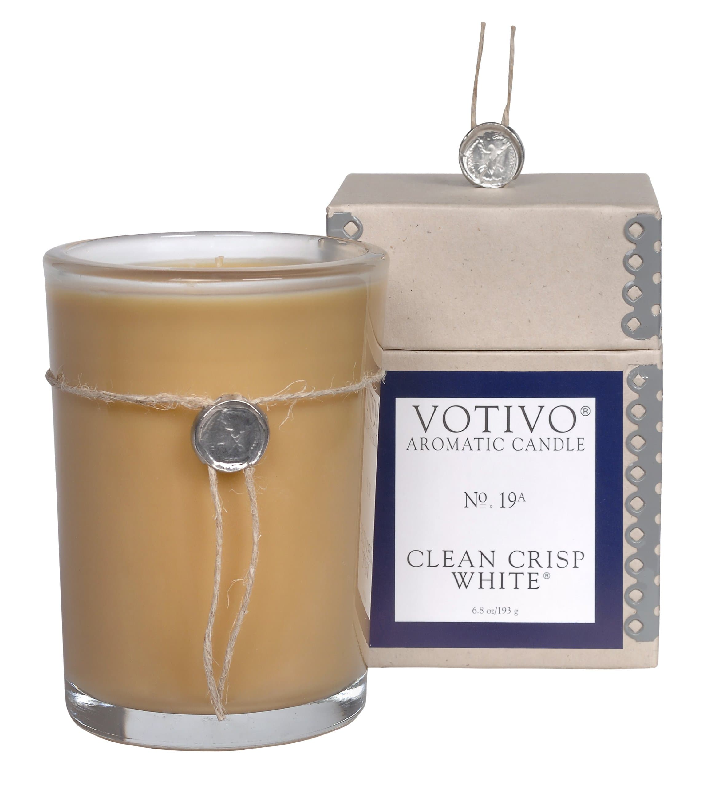 VotivoAromatic Candle Clean Crisp White